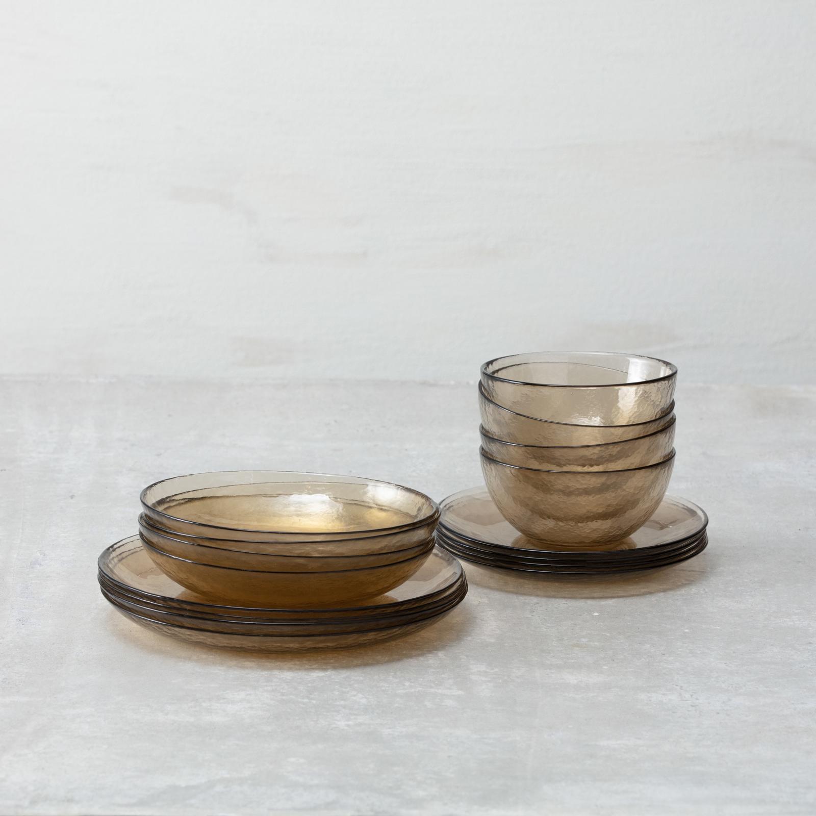 Los Cabos Glass Cereal Bowl, Set of 4 4 Los Cabos Glass Cereal Bowl, Set of 4