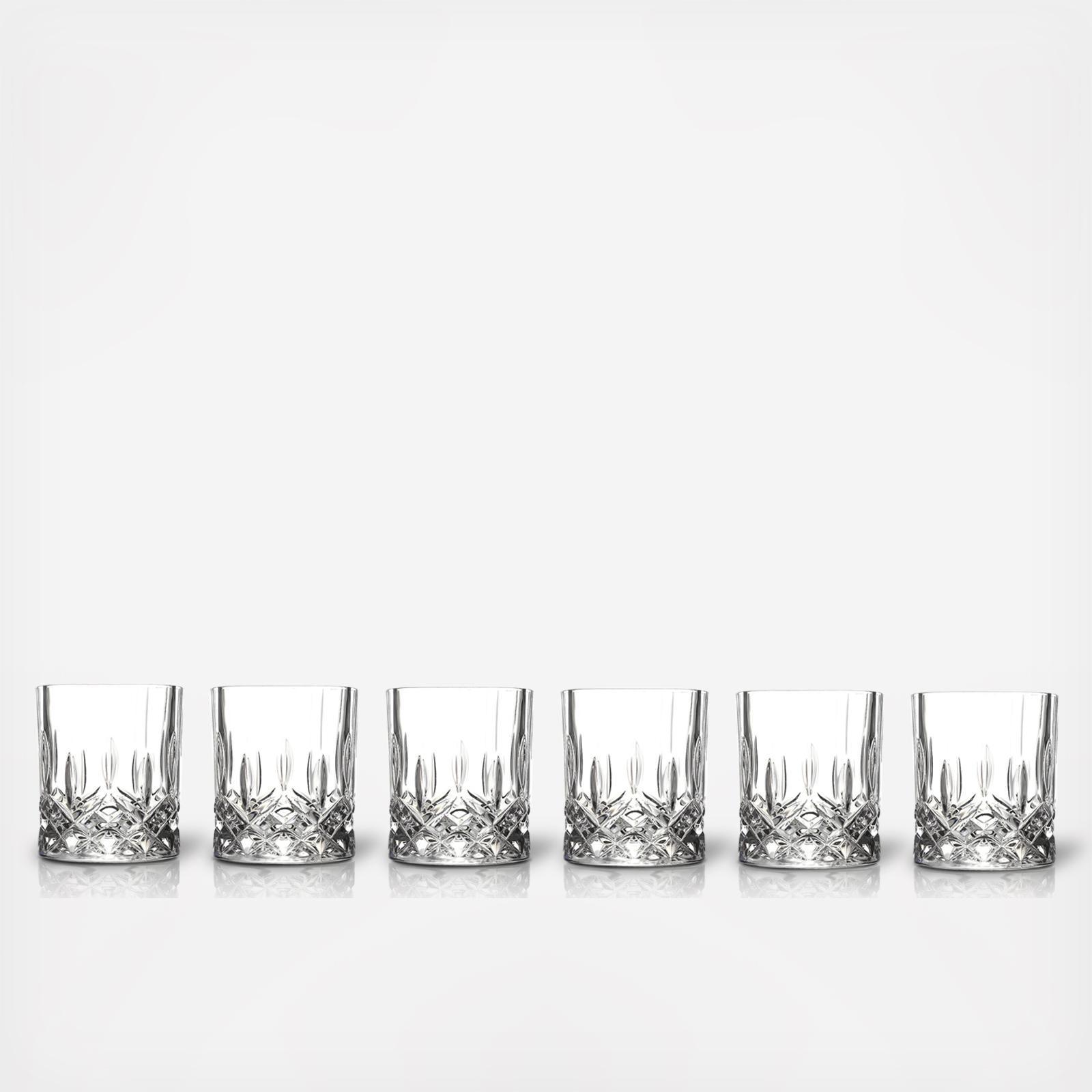 Opera Crystal Double Old Fashioned Glasses, Set of 6 2 Opera Crystal Double Old Fashioned Glasses, Set of 6
