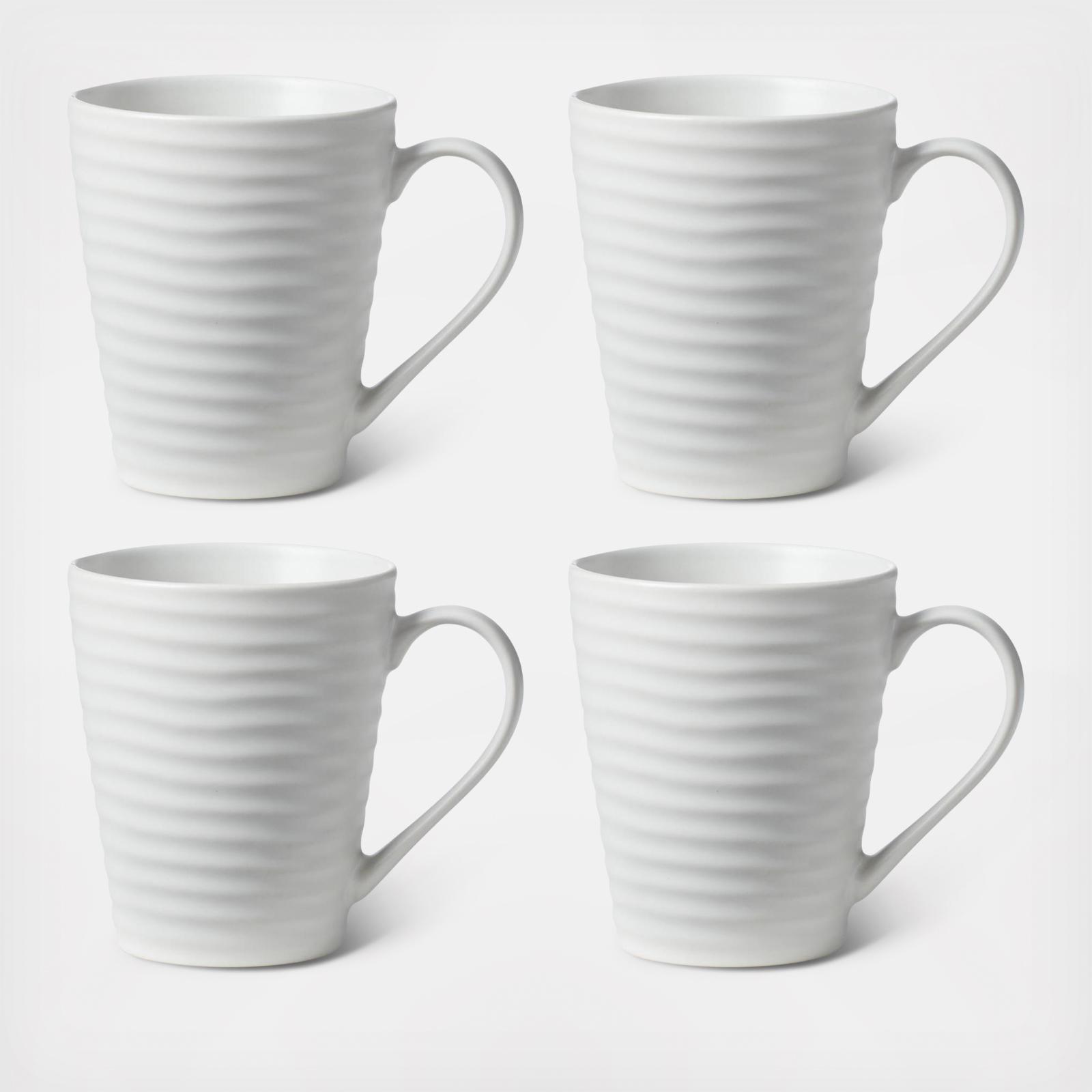 Ridge Dinnerare Coffee Mug, Set of 4 2 Ridge Dinnerare Coffee Mug, Set of 4