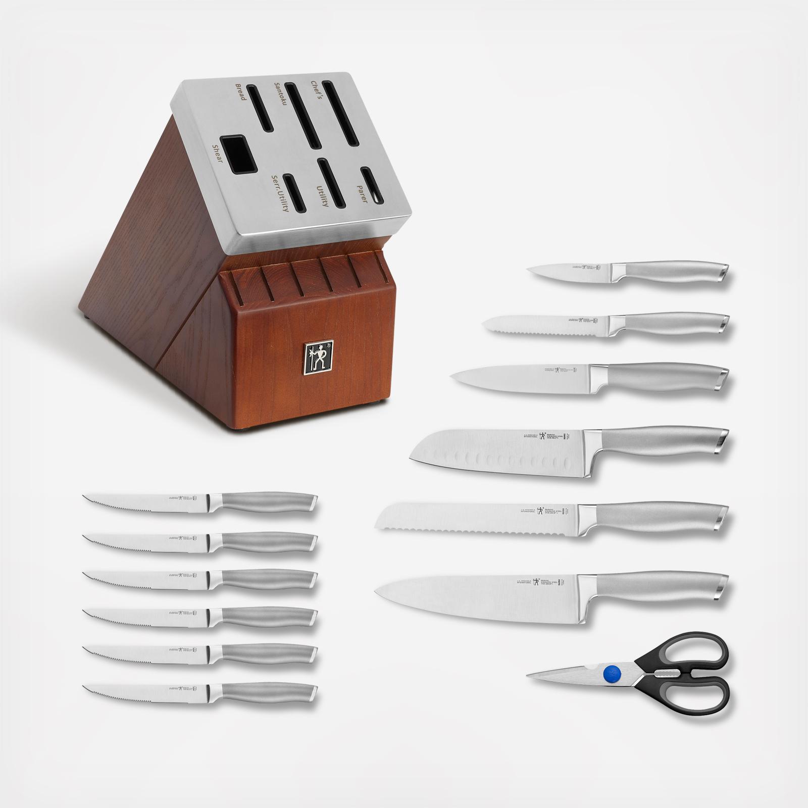 Modernist 14-Piece Self-Sharpening Knife Block Set 2 Modernist 14-Piece Self-Sharpening Knife Block Set