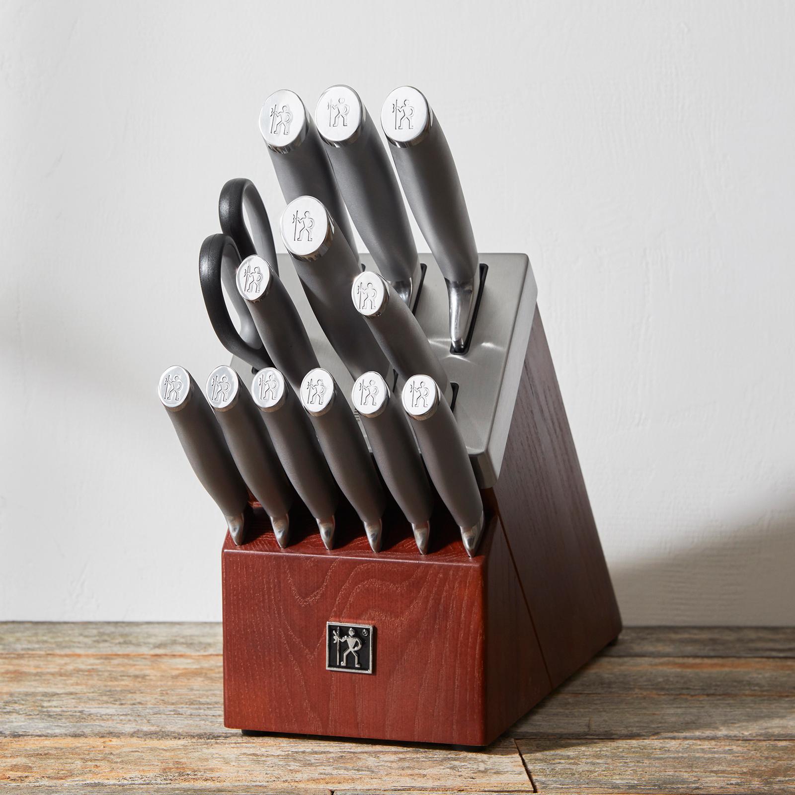 Modernist 14-Piece Self-Sharpening Knife Block Set 5 Modernist 14-Piece Self-Sharpening Knife Block Set