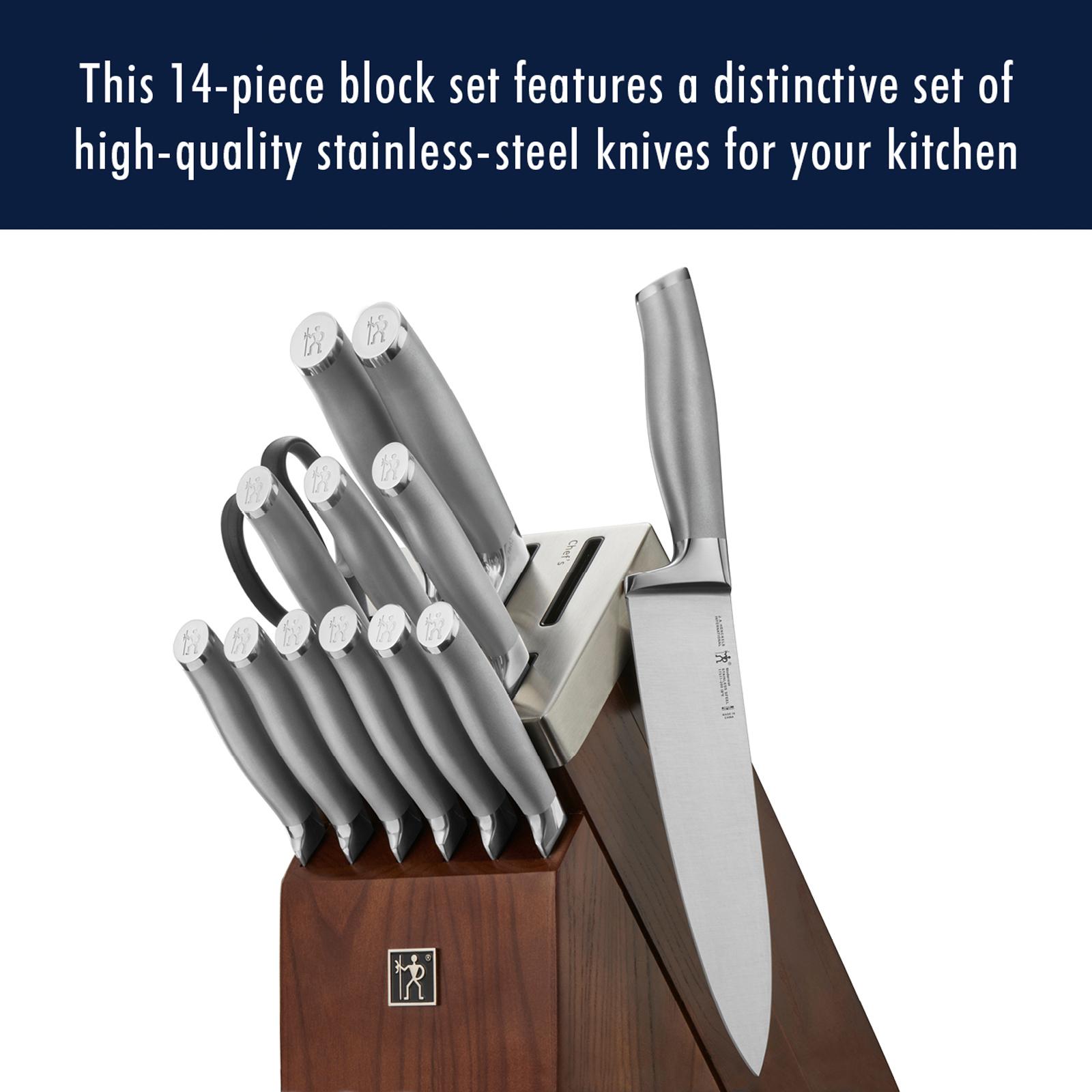 Modernist 14-Piece Self-Sharpening Knife Block Set 6 Modernist 14-Piece Self-Sharpening Knife Block Set