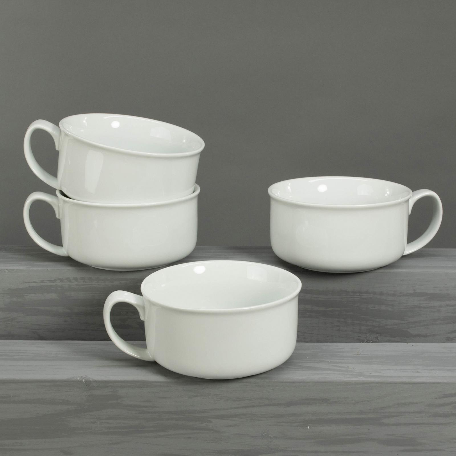 Serveware Porcelain Soup Bowl, Set of 4