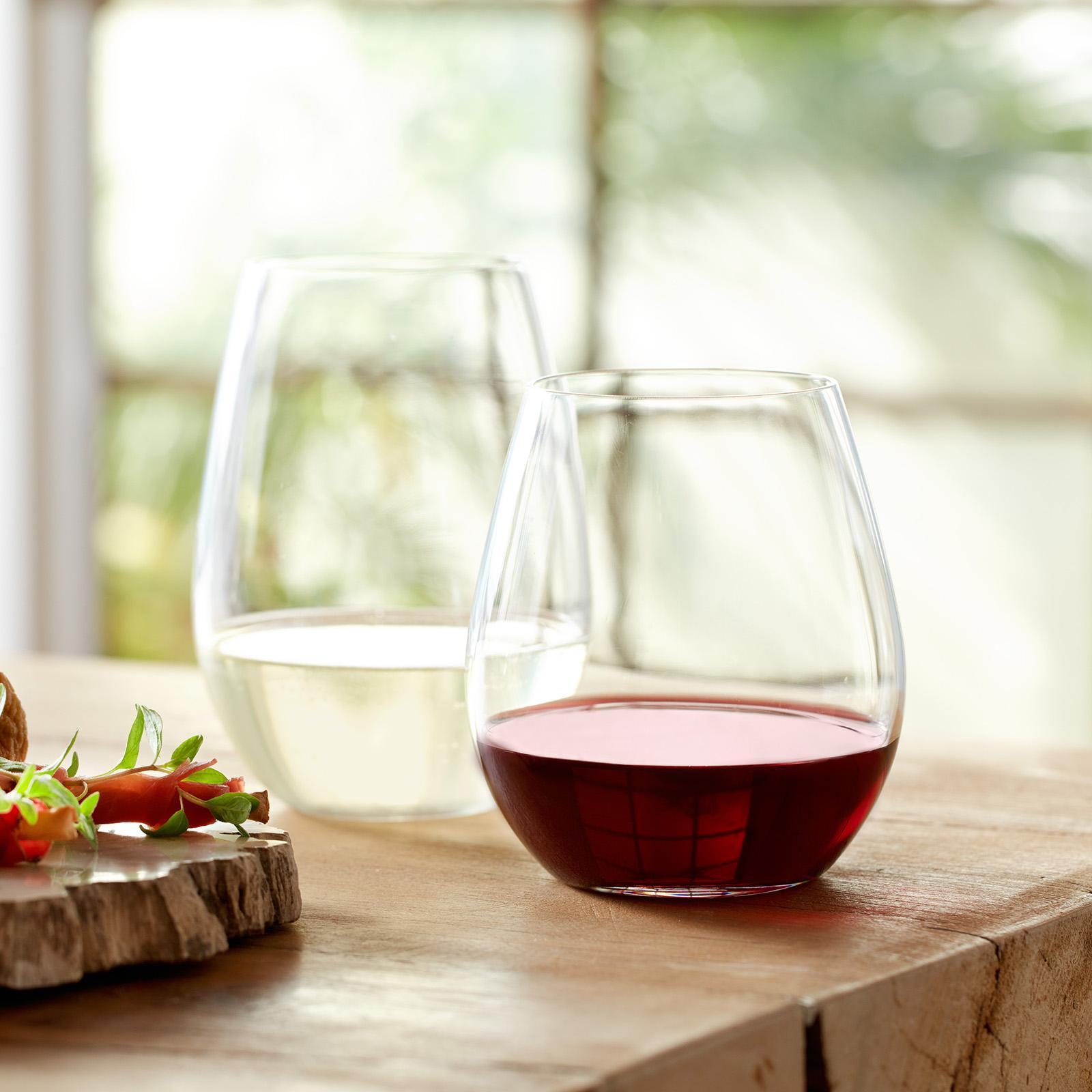 Signature Kentfield 12-Piece Stemless Wine Glass Set 9 Signature Kentfield 12-Piece Stemless Wine Glass Set