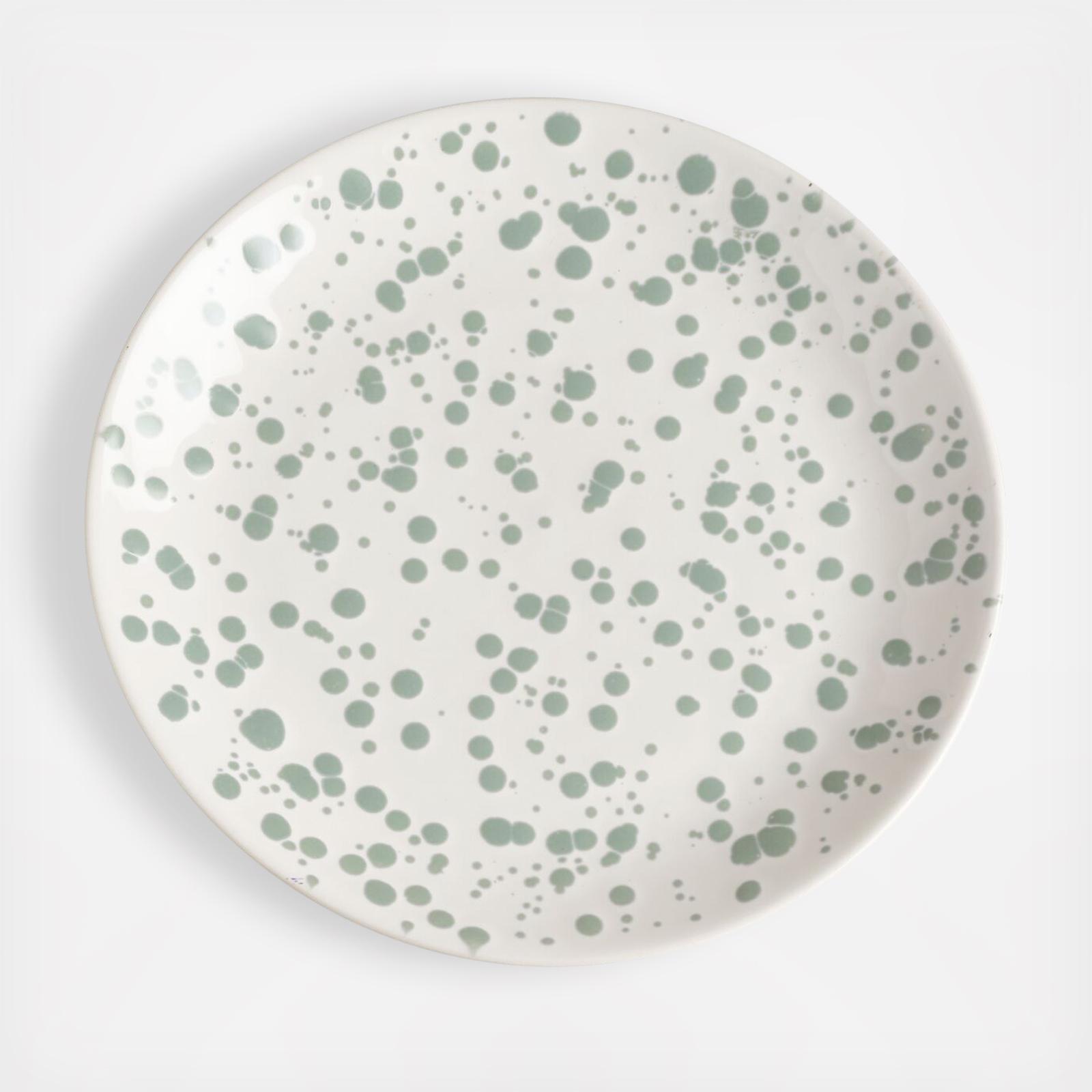 Splatter Salad Plate, Set of 4 1 Splatter Salad Plate, Set of 4