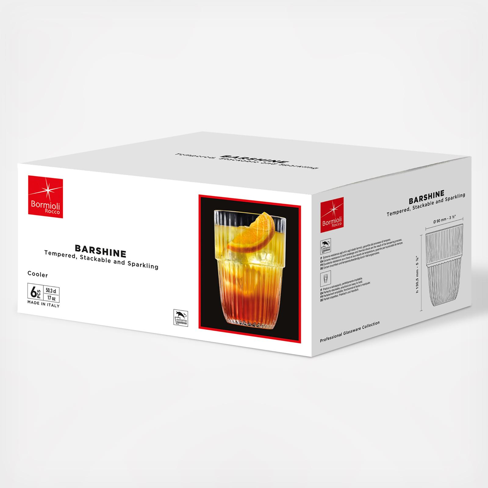 Barshine Cooler, Set of 6 3 Barshine Cooler, Set of 6