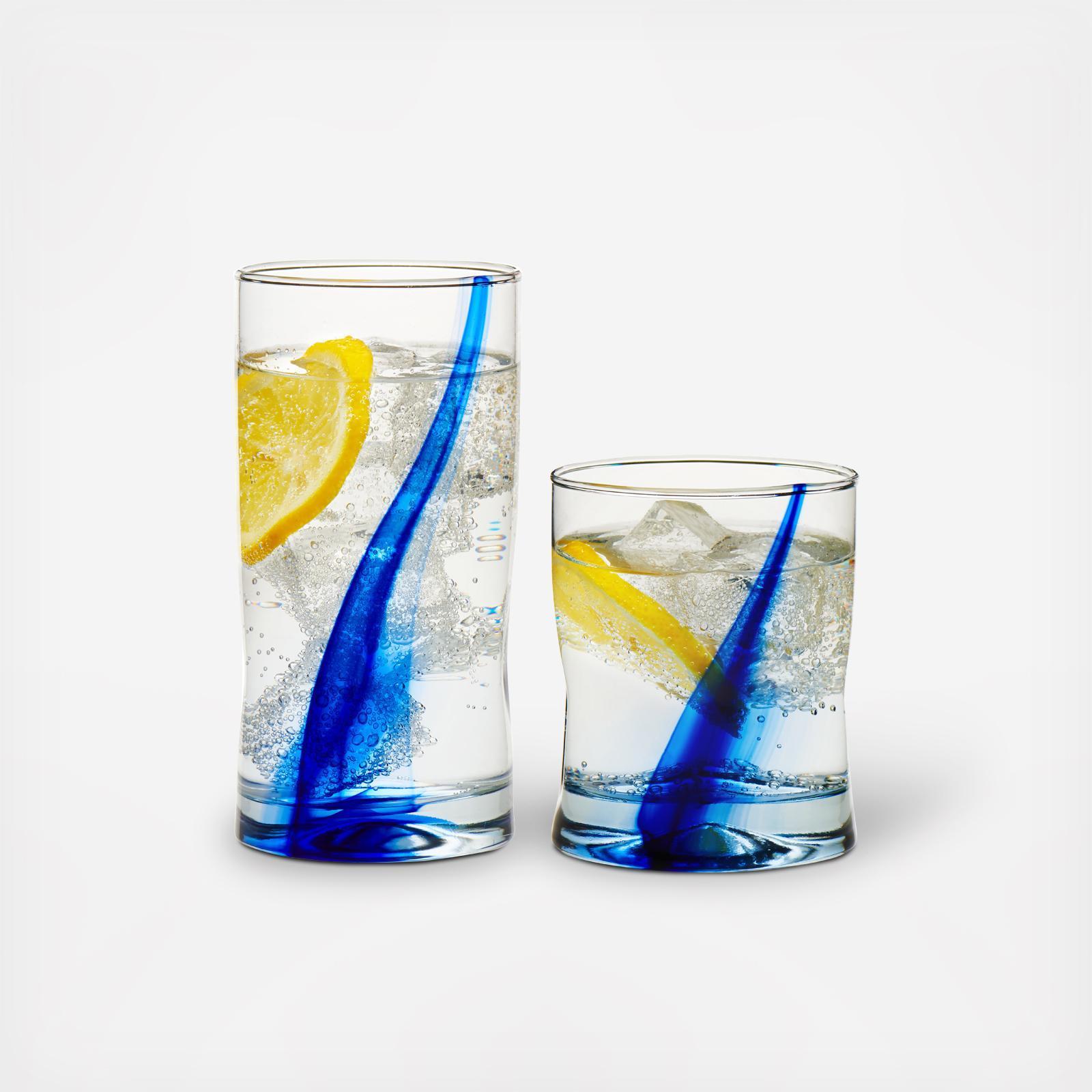 Blue Ribbon Impressions 16-Piece Drinkware Set 2 Blue Ribbon Impressions 16-Piece Drinkware Set