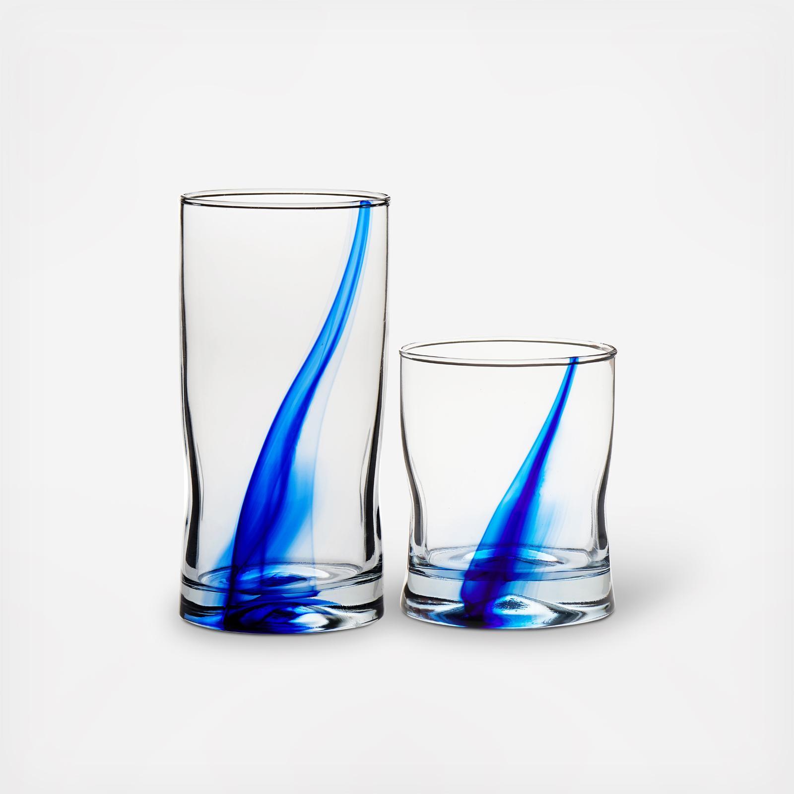 Blue Ribbon Impressions 16-Piece Drinkware Set 3 Blue Ribbon Impressions 16-Piece Drinkware Set