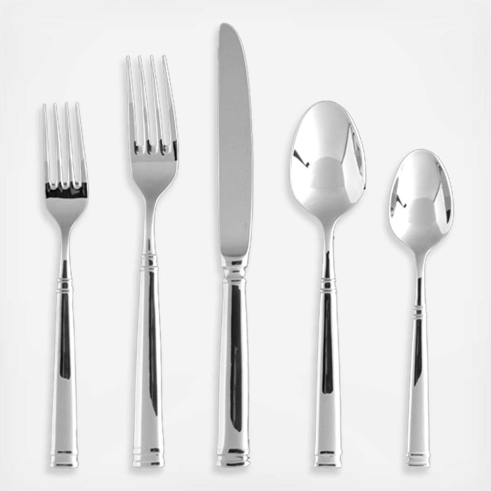 Bistro 5-Piece Flatware Set, Service for 1 2 Bistro 5-Piece Flatware Set, Service for 1