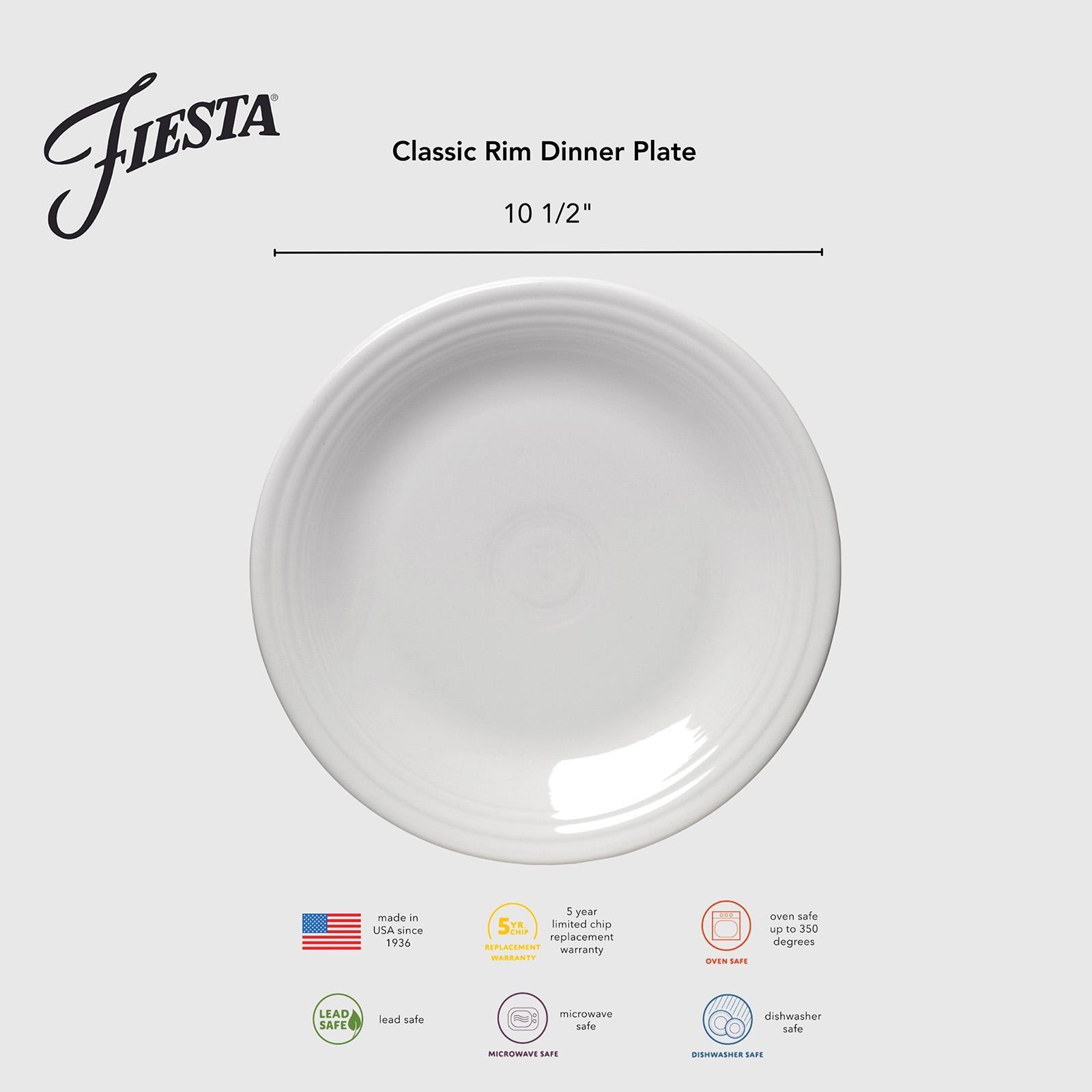 Classic Rim Assorted Dinner Plate, Set of 4 6 Classic Rim Assorted Dinner Plate, Set of 4