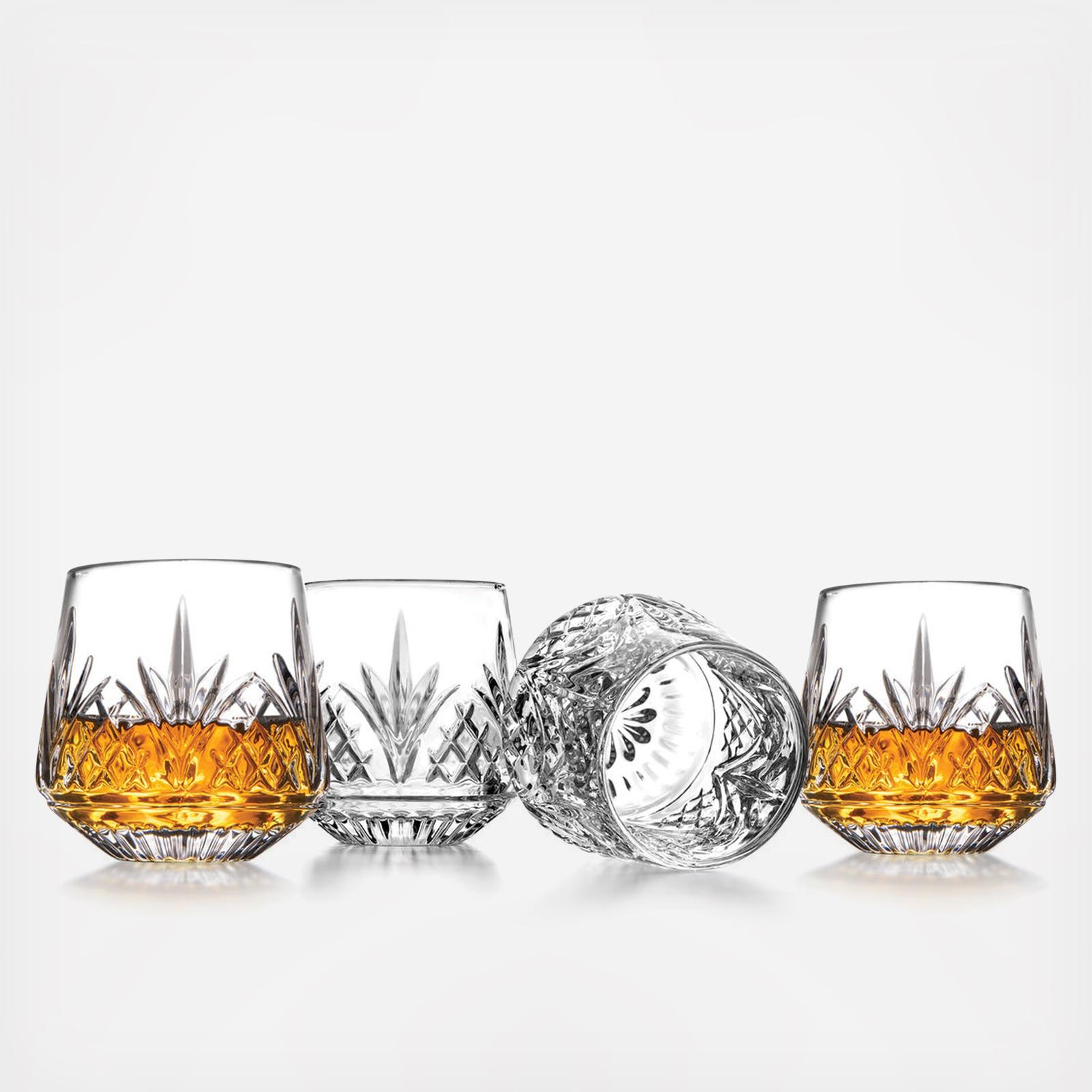 Dublin Crystal Whiskey Glass, Set of 4 4 Dublin Crystal Whiskey Glass, Set of 4