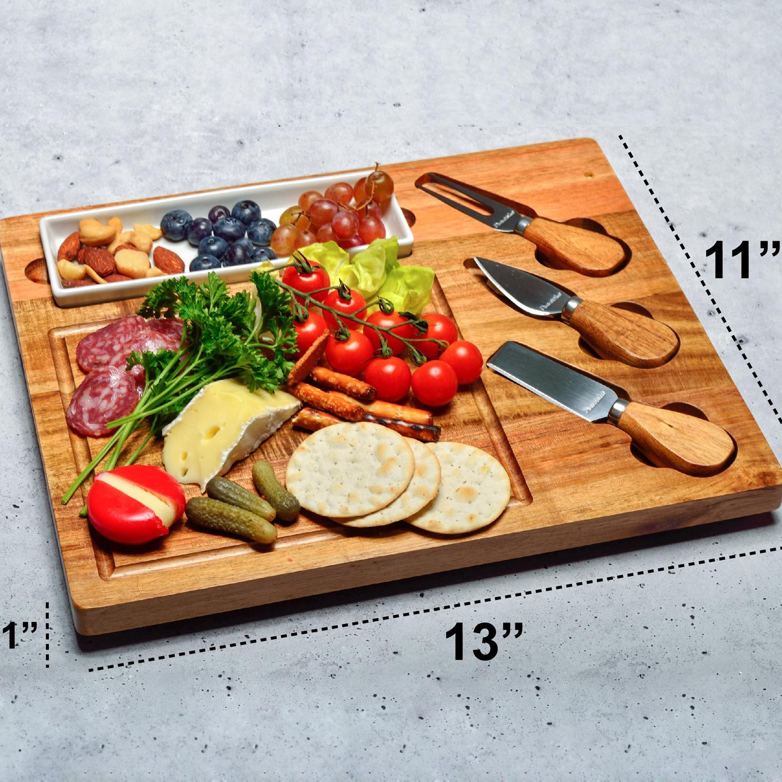 Engraved Celtic 5-Piece Charcuterie Board & Tool Set 5 Engraved Celtic 5-Piece Charcuterie Board & Tool Set