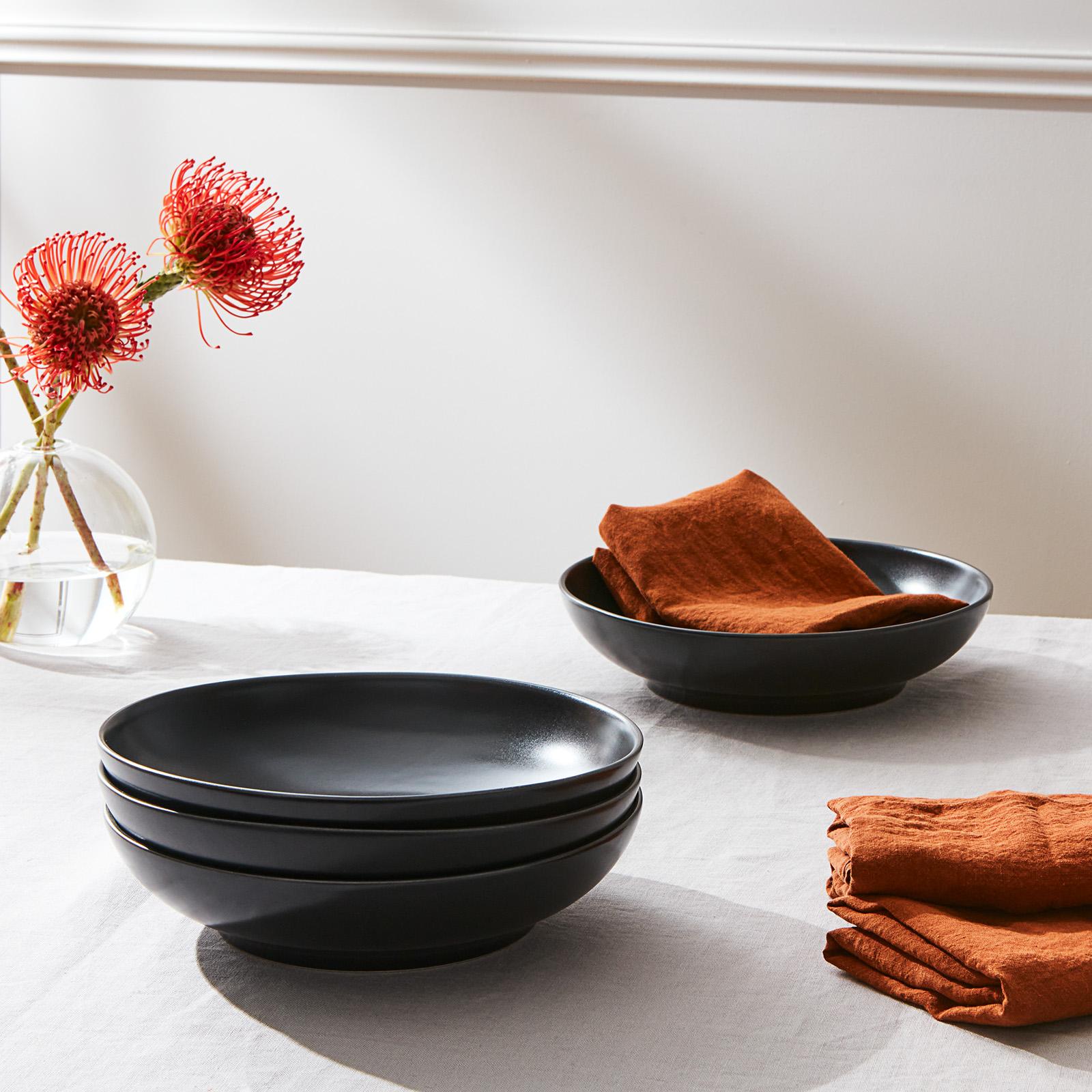 Emma Matte Pasta Bowl, Set of 4 1 Emma Matte Pasta Bowl, Set of 4