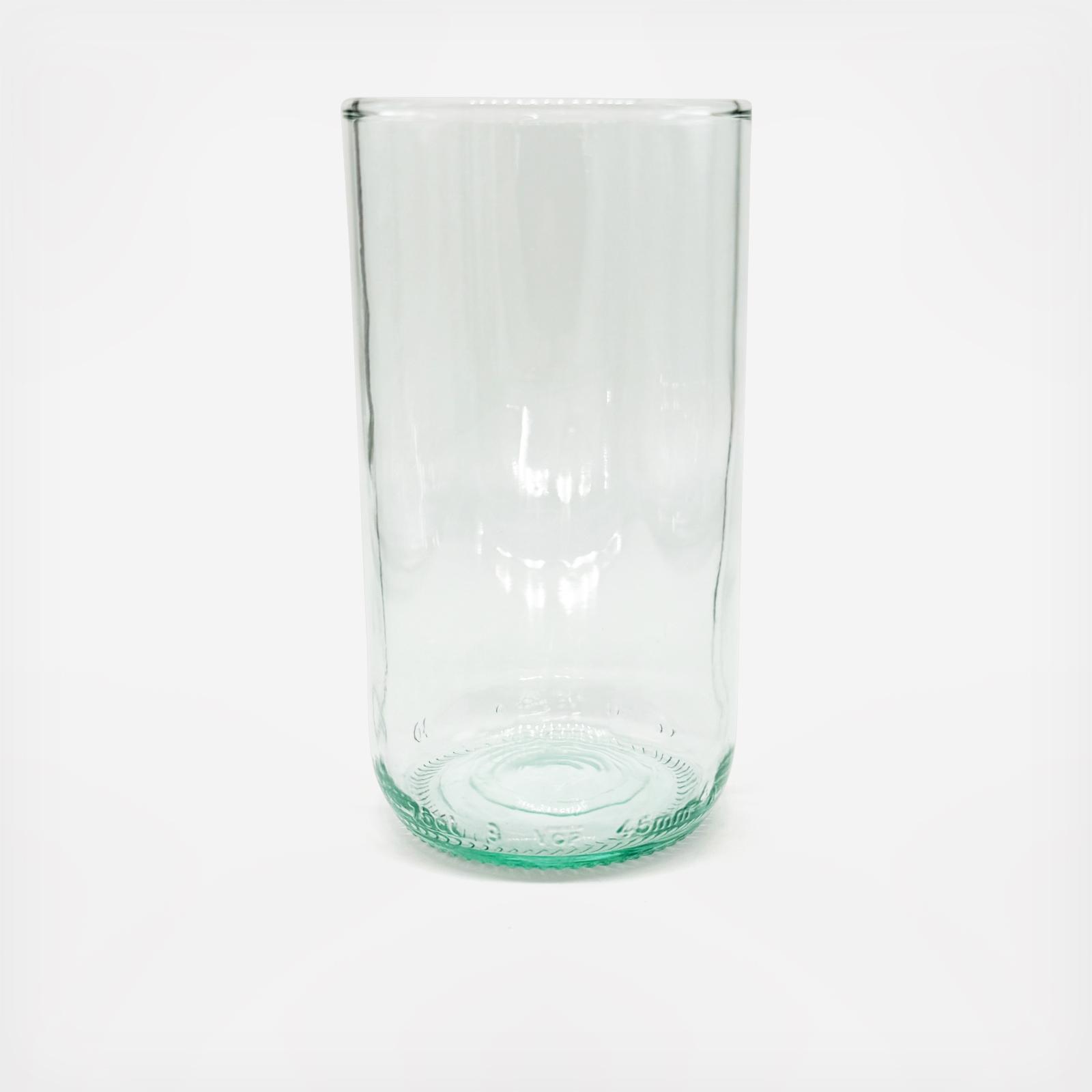 Flat Bottom Large Tumbler Glass, Set of 4