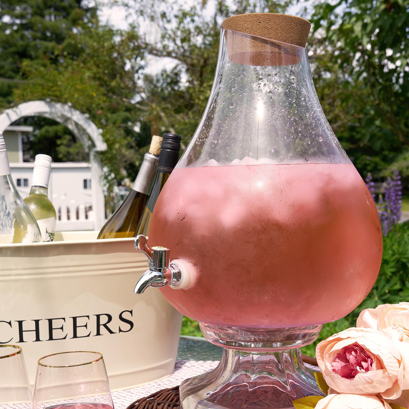 Garden Party Pearl Beverage Dispenser 3 Garden Party Pearl Beverage Dispenser