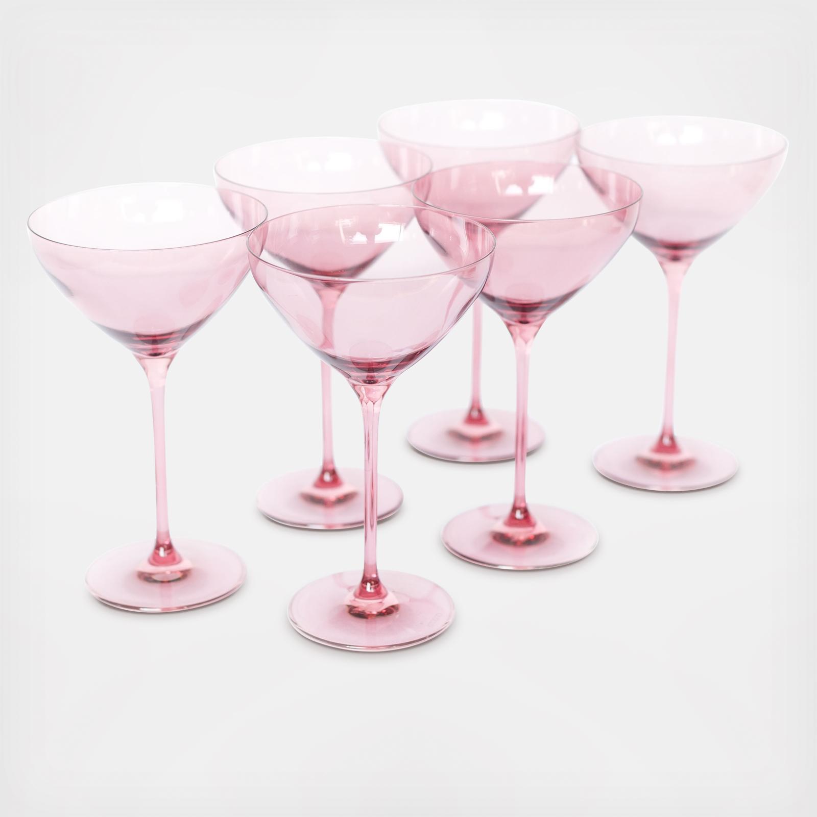 Estelle Martini Glass, Set of 6 2 Estelle Martini Glass, Set of 6
