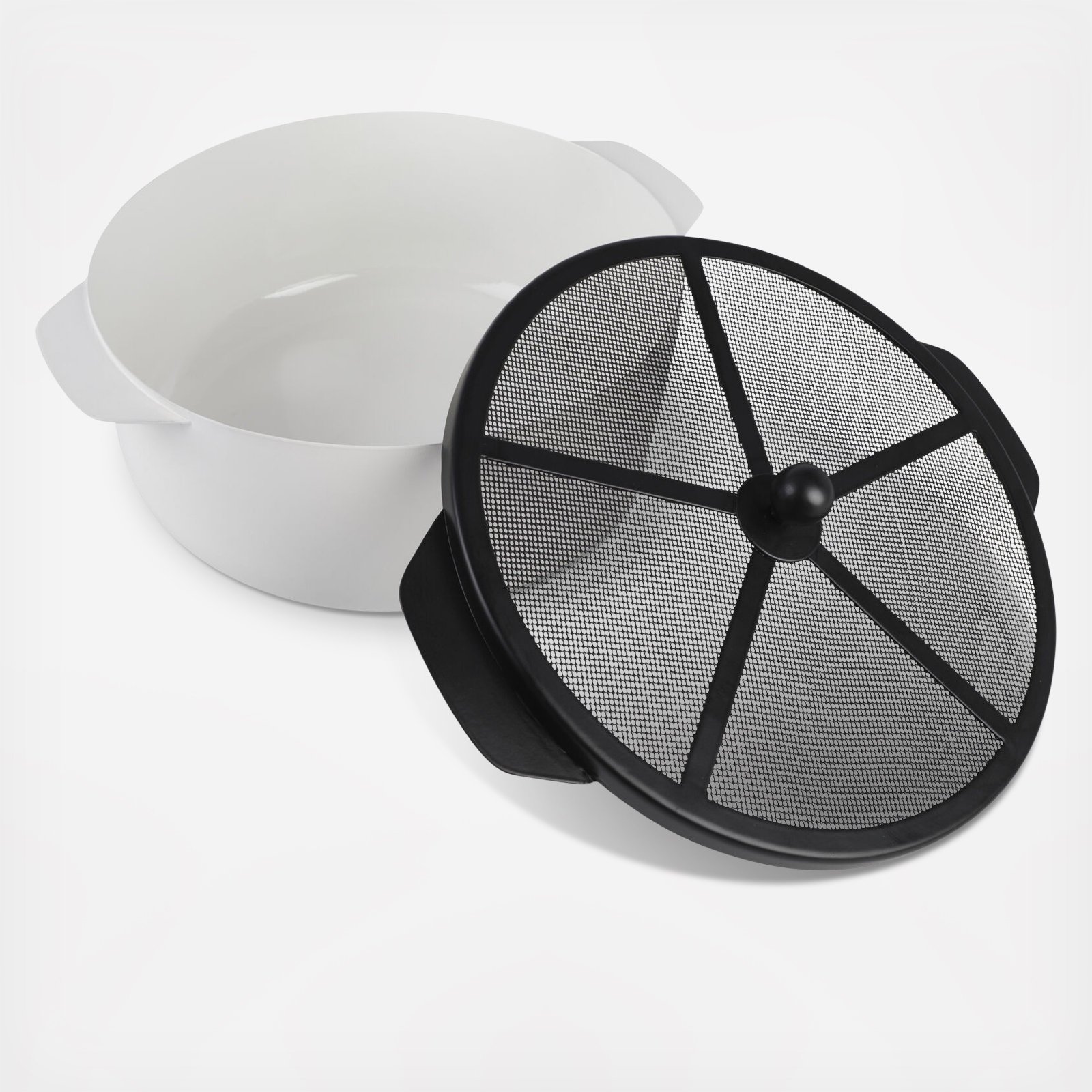 Gourmet Basics BBQ To Go Serving Bowl with Cover 2 Gourmet Basics BBQ To Go Serving Bowl with Cover