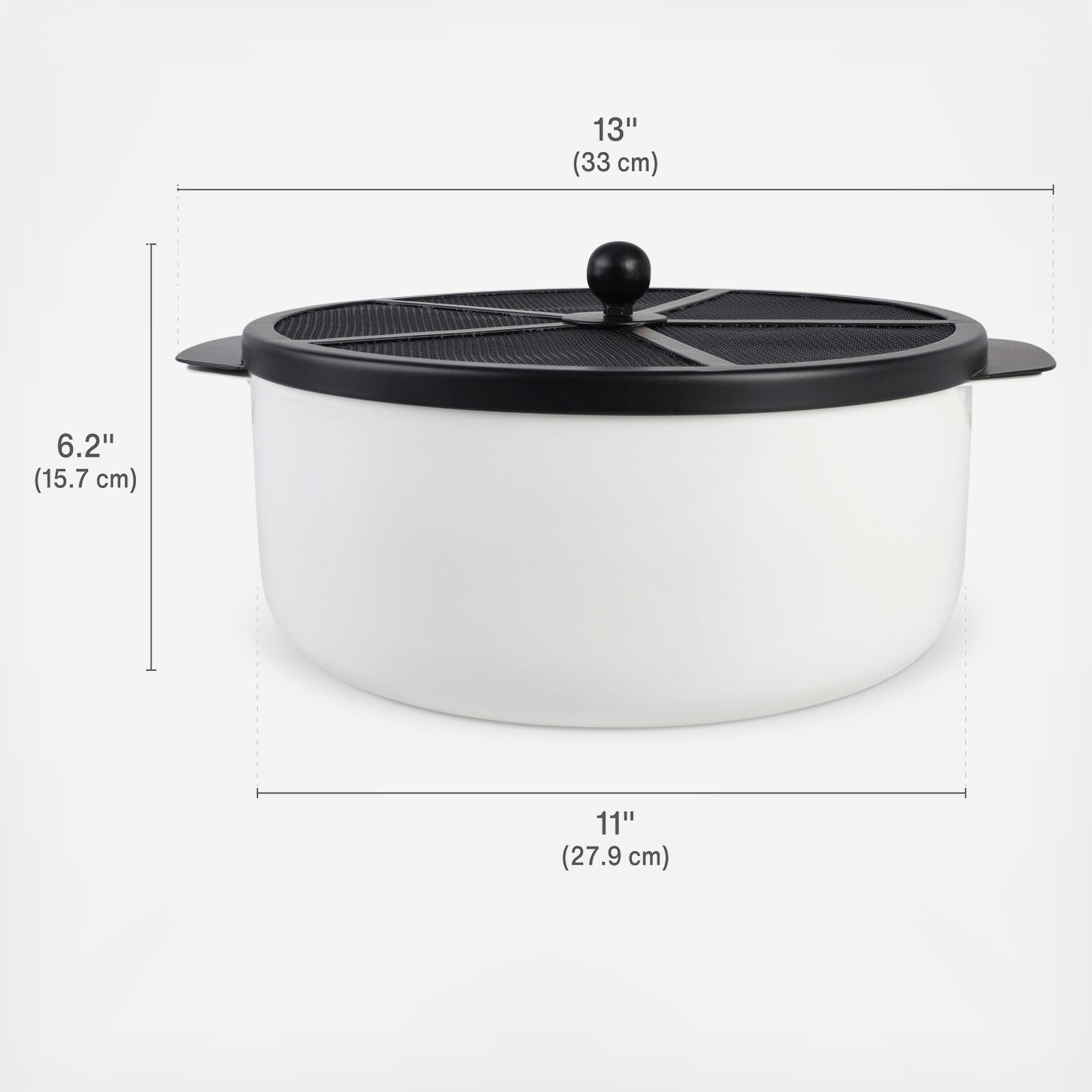 Gourmet Basics BBQ To Go Serving Bowl with Cover 8 Gourmet Basics BBQ To Go Serving Bowl with Cover