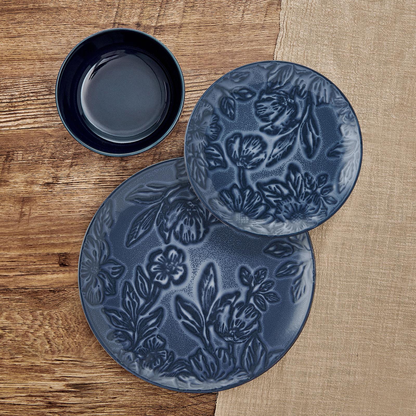 Garden Elegance 12-Piece Dinnerware Set, Service for 4 3 Garden Elegance 12-Piece Dinnerware Set, Service for 4