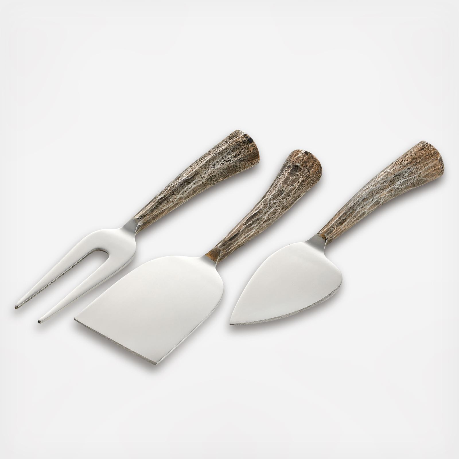 Hildgrim Cheese Knives, Set of 3 3 Hildgrim Cheese Knives, Set of 3
