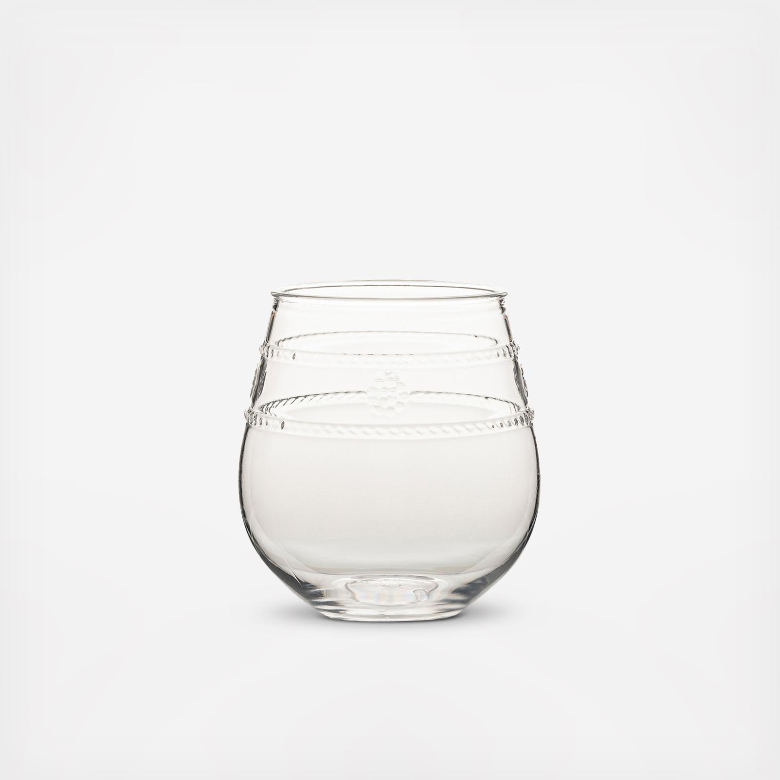 Isabella Acrylic Stemless Wine Glass, Set of 4 2 Isabella Acrylic Stemless Wine Glass, Set of 4