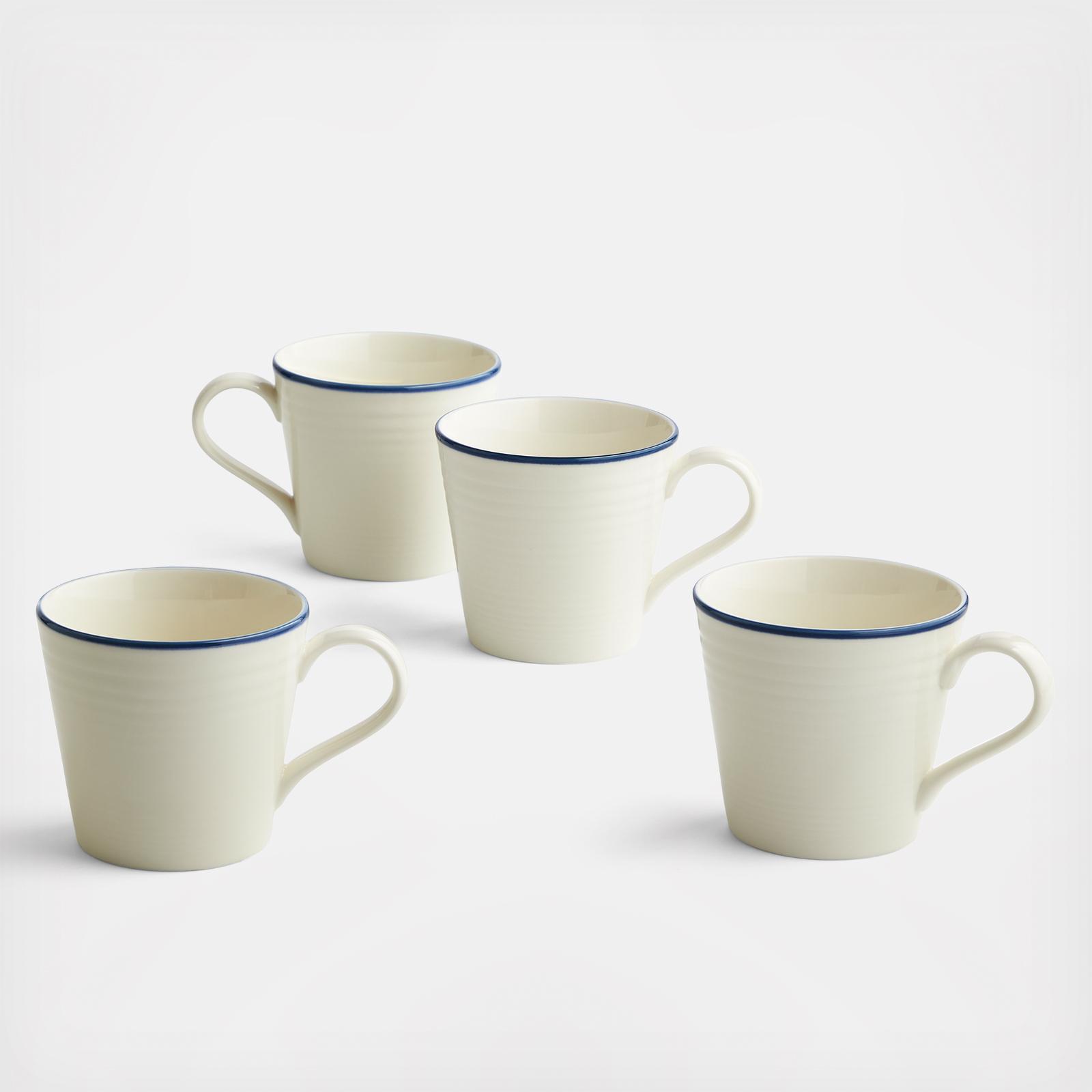 Gordon Ramsay Maze Denim Line Coffee Mug, Set of 4 7 Gordon Ramsay Maze Denim Line Coffee Mug, Set of 4