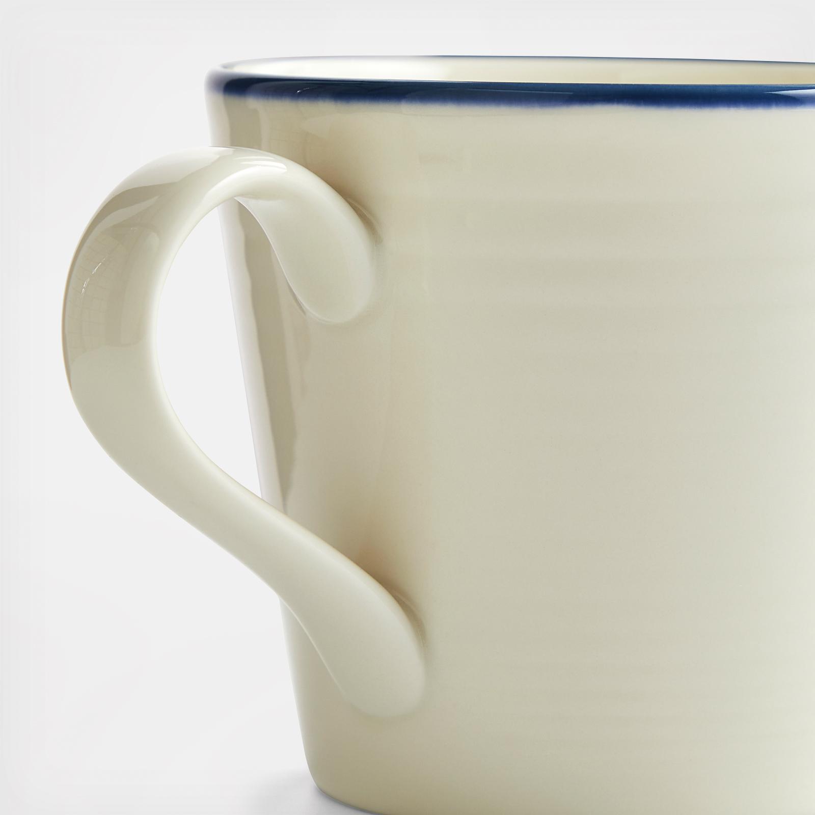 Gordon Ramsay Maze Denim Line Coffee Mug, Set of 4 2 Gordon Ramsay Maze Denim Line Coffee Mug, Set of 4
