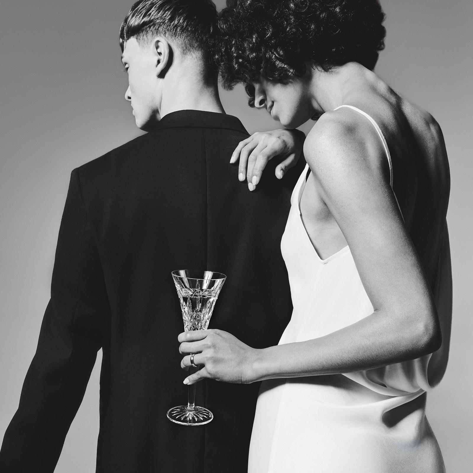 Lismore Champagne Toasting Flute Pair 7 Lismore Champagne Toasting Flute Pair