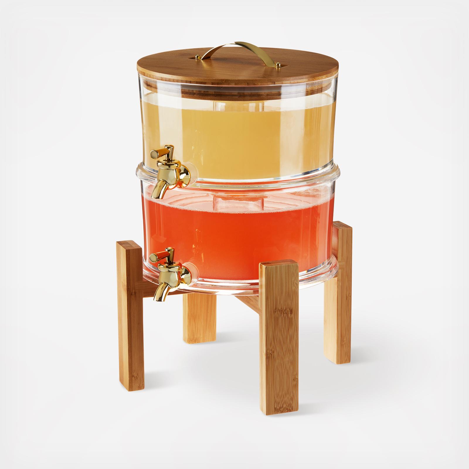 Modern Manor Double Drink Dispenser 2 Modern Manor Double Drink Dispenser