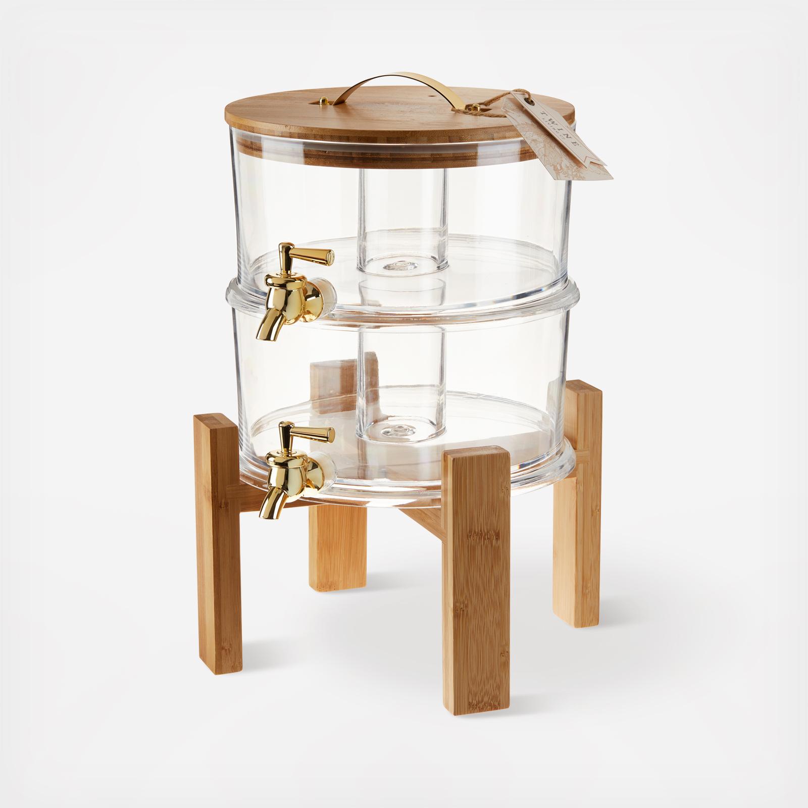 Modern Manor Double Drink Dispenser 3 Modern Manor Double Drink Dispenser