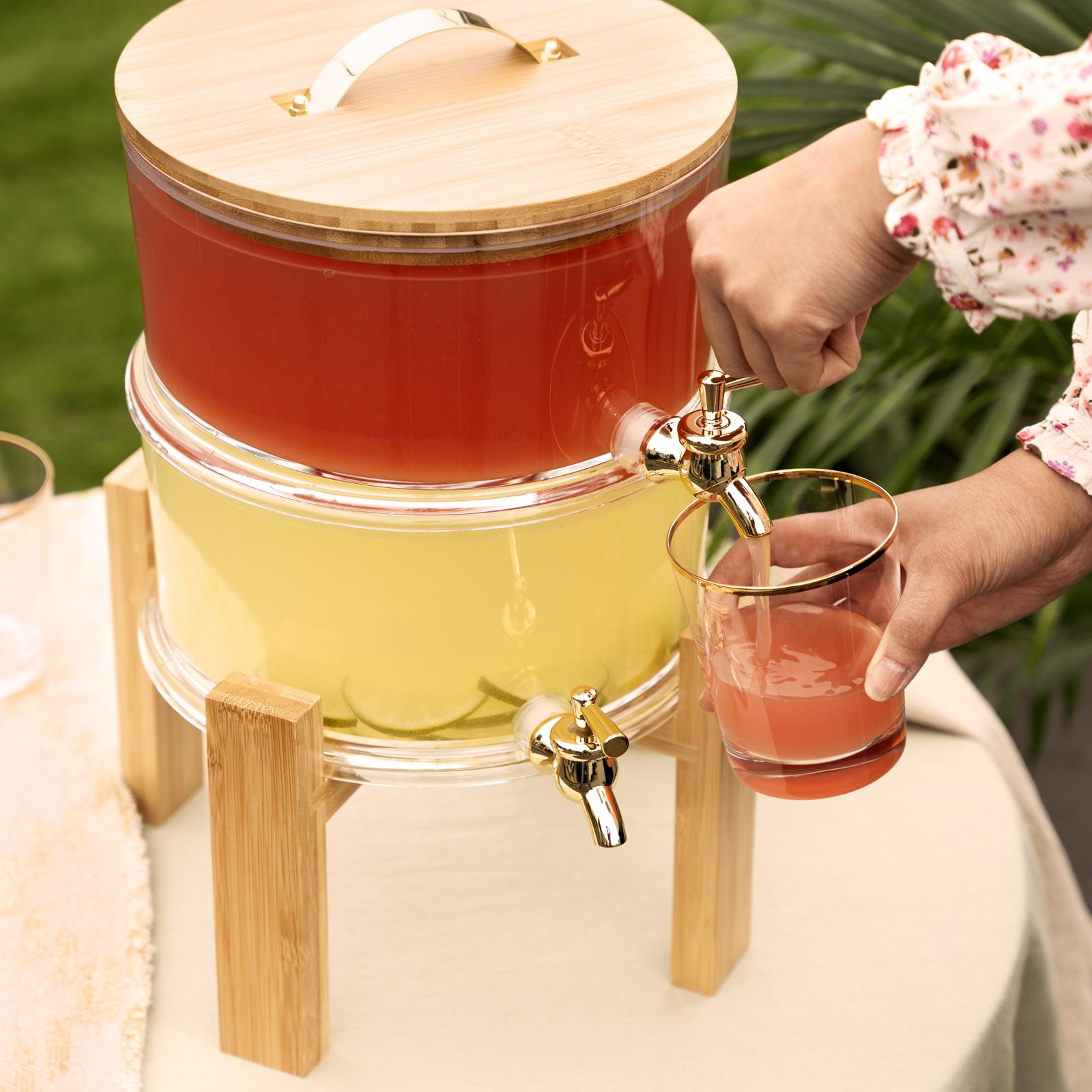 Modern Manor Double Drink Dispenser 5 Modern Manor Double Drink Dispenser