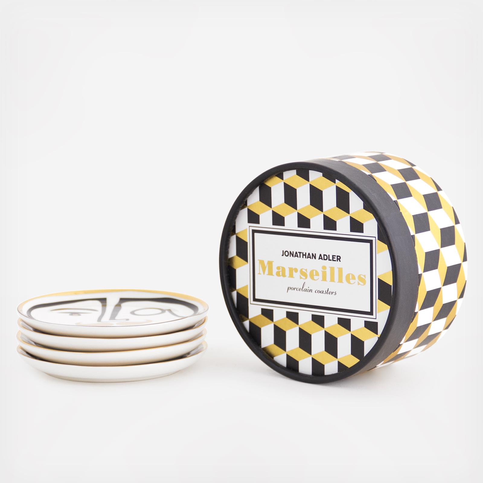 Marseilles Coasters 3 Marseilles Coasters