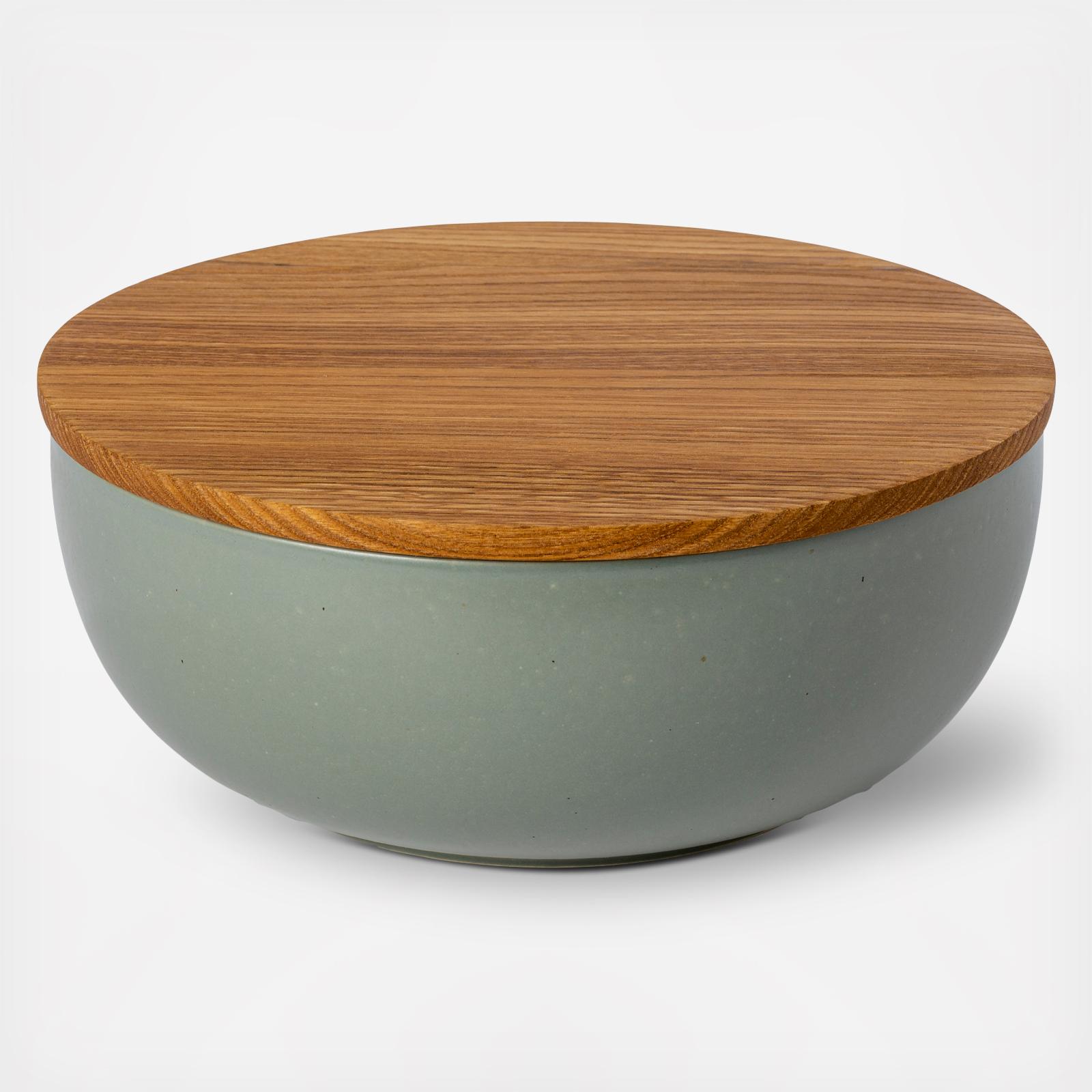 Pacifica 2-Piece Serving Bowl & Cutting Board Lid Set 2 Pacifica 2-Piece Serving Bowl & Cutting Board Lid Set