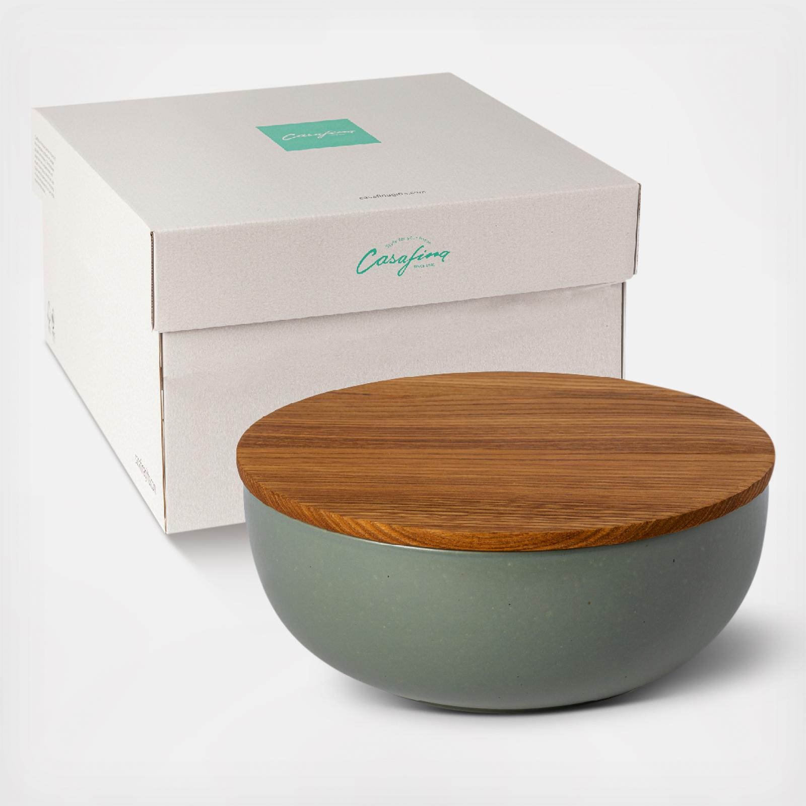 Pacifica 2-Piece Serving Bowl & Cutting Board Lid Set 3 Pacifica 2-Piece Serving Bowl & Cutting Board Lid Set