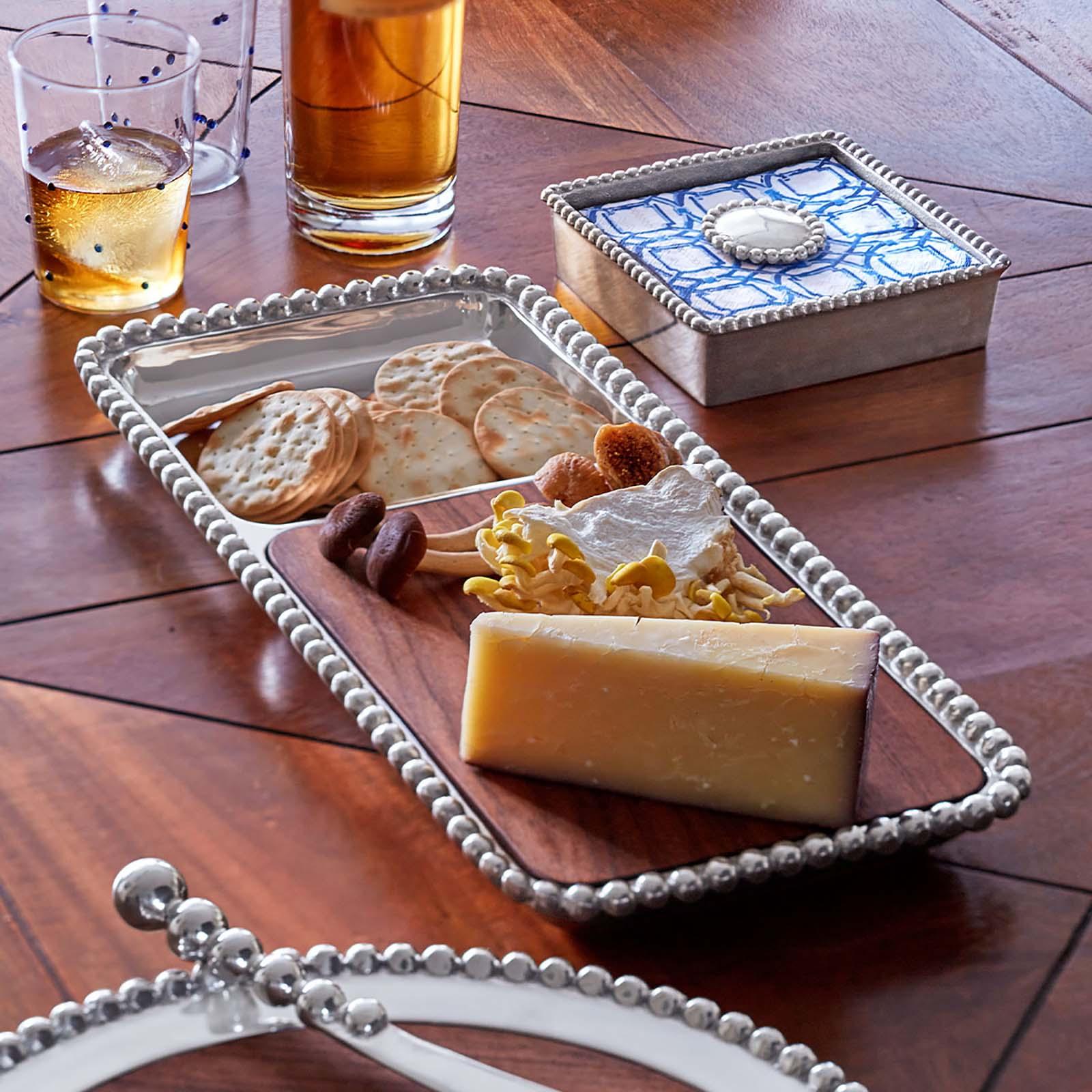 Pearled Cheese & Cracker Server 1 Pearled Cheese & Cracker Server