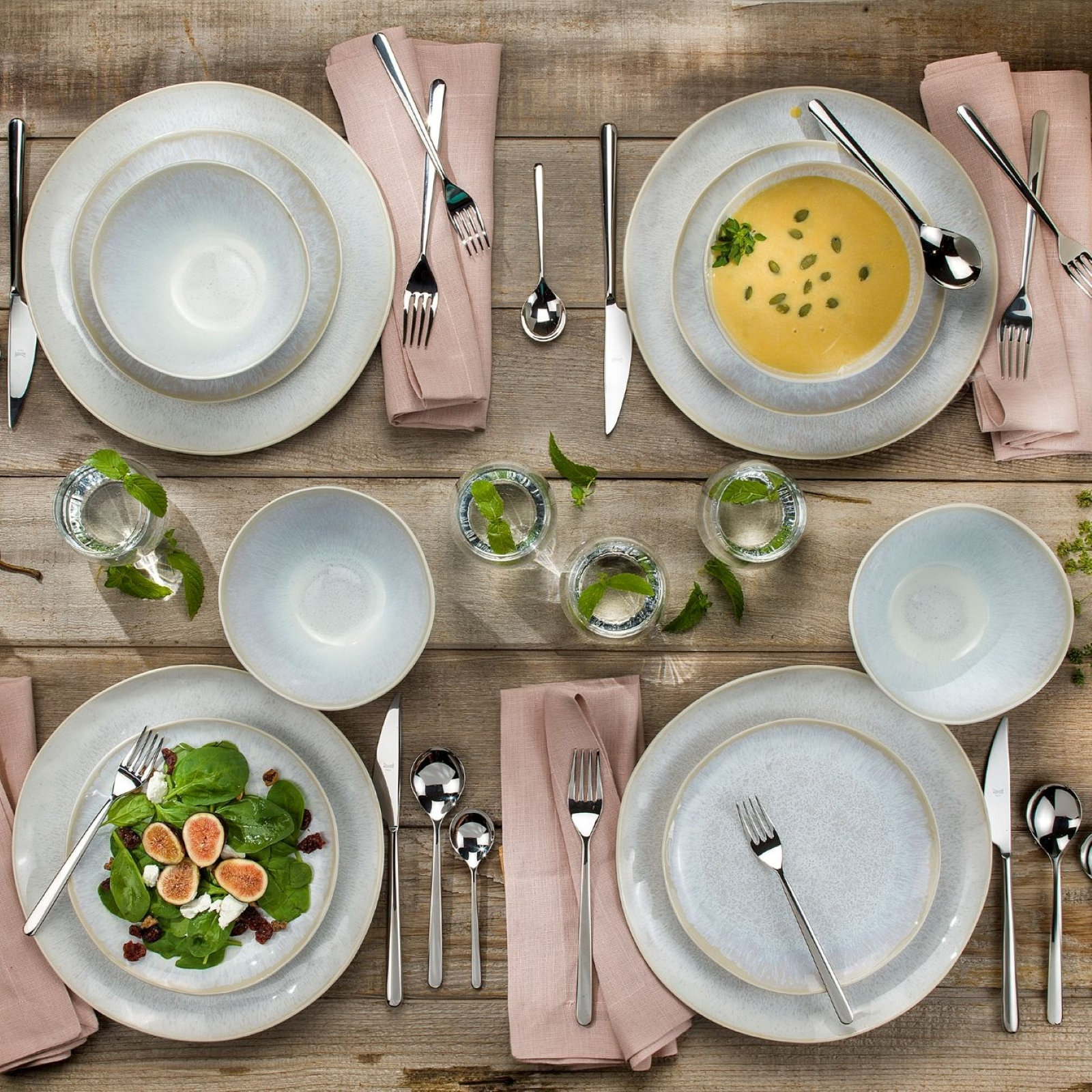 Nicole 12-Piece Dinnerware Set, Service for 4 3 Nicole 12-Piece Dinnerware Set, Service for 4