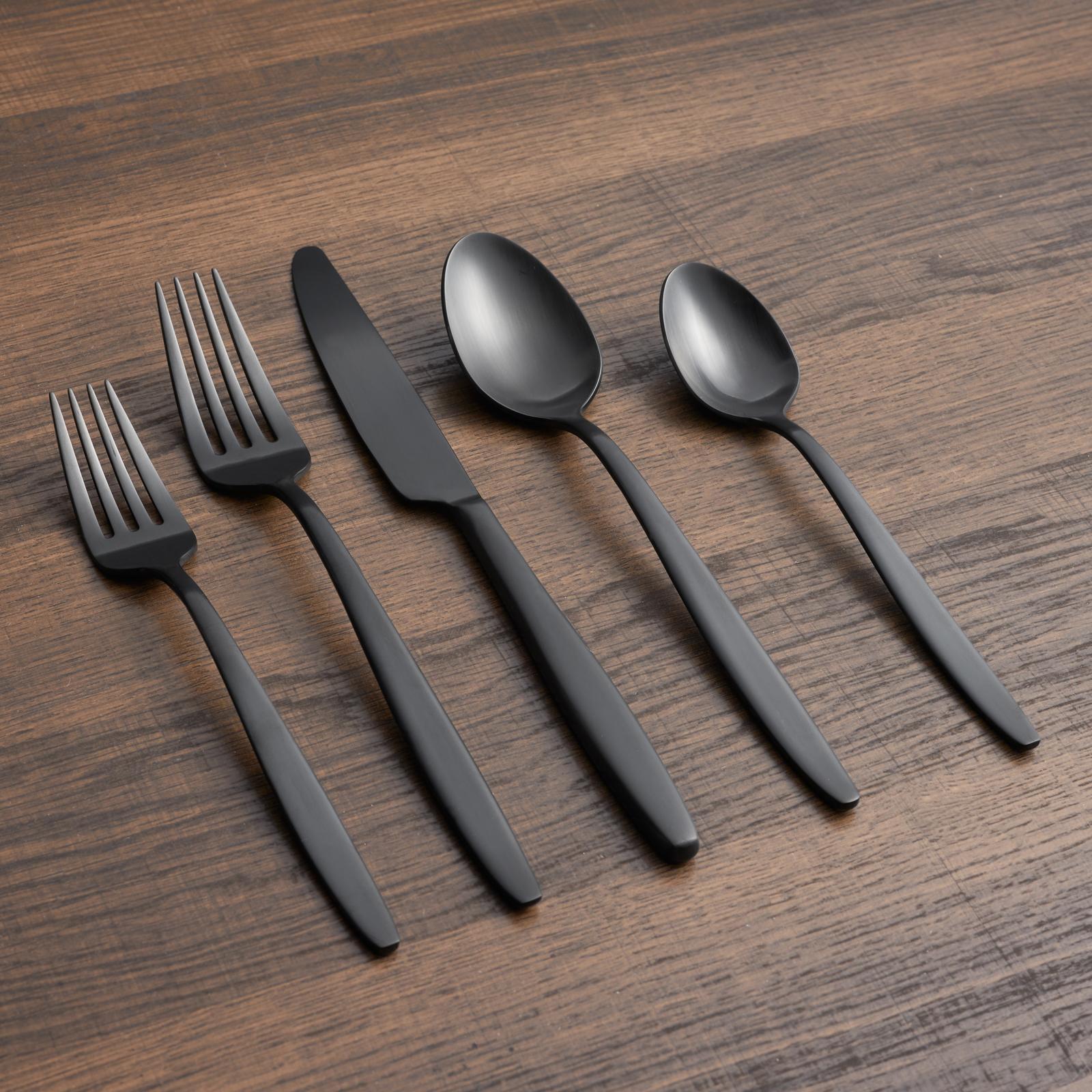 Nylah 20-Piece Flatware Set, Service for 4 12 Nylah 20-Piece Flatware Set, Service for 4