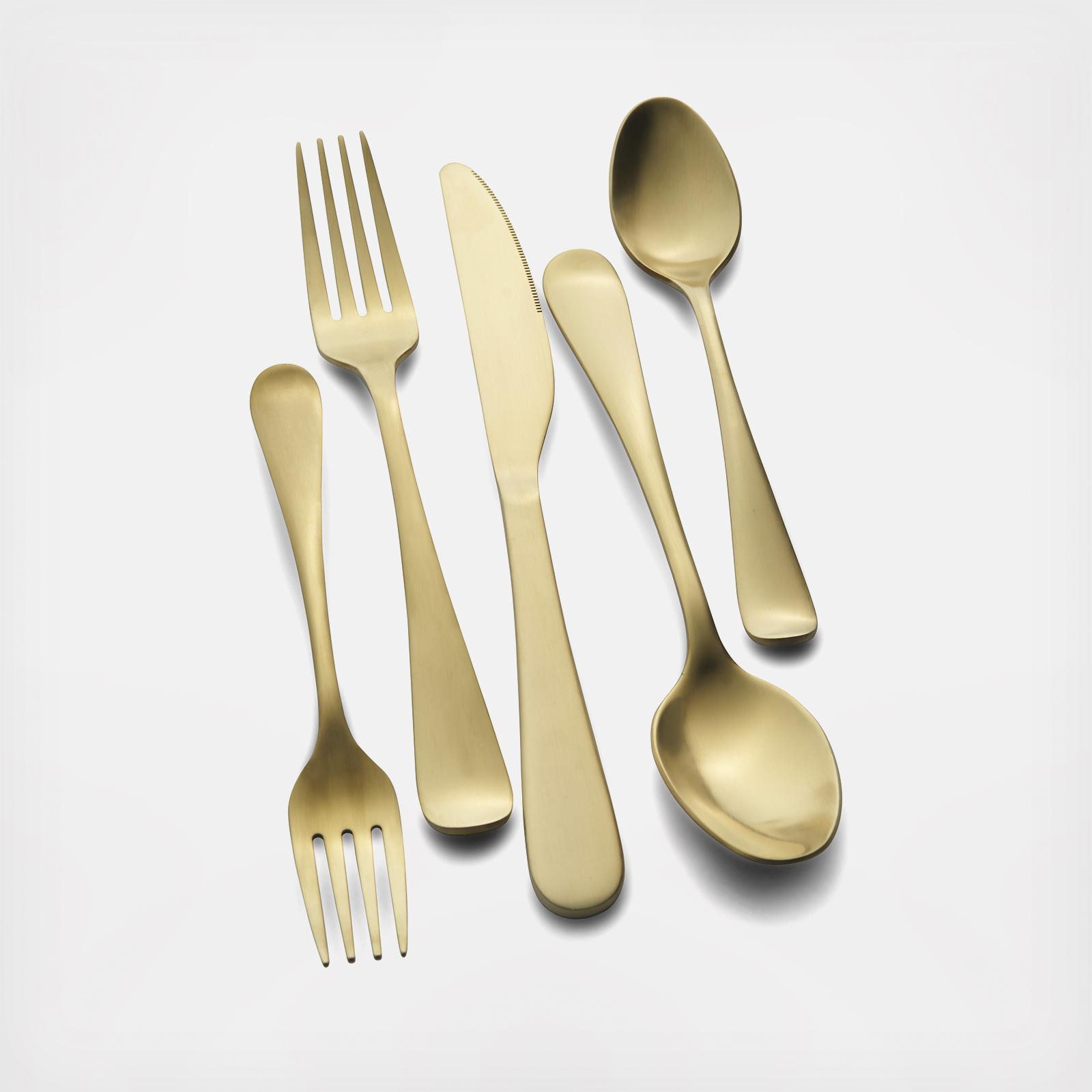 Rhiannon 20-Piece Flatware Set, Service for 4 6 Rhiannon 20-Piece Flatware Set, Service for 4