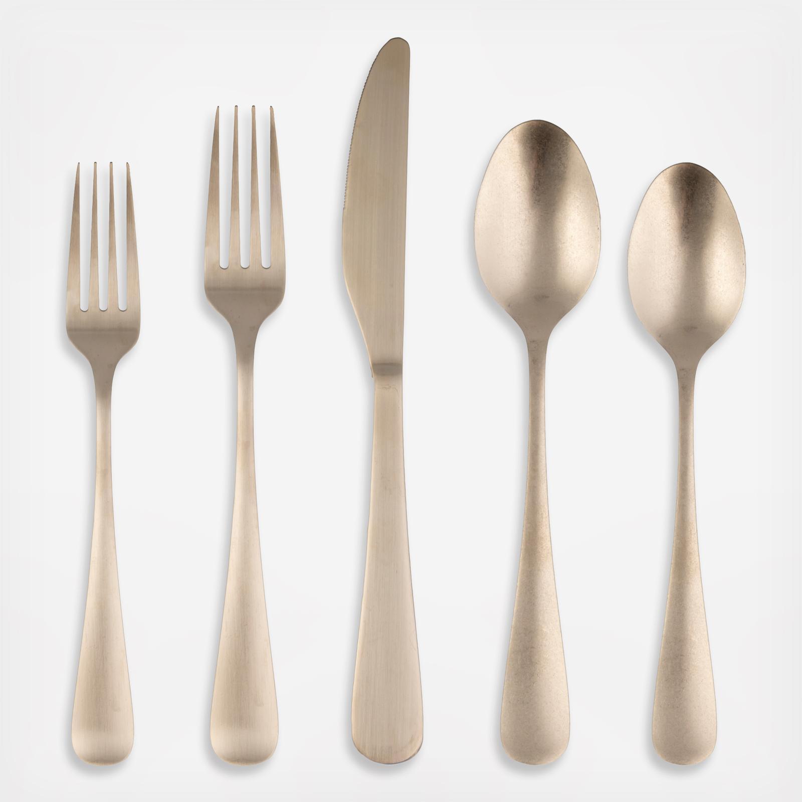Rhiannon 20-Piece Flatware Set, Service for 4 8 Rhiannon 20-Piece Flatware Set, Service for 4