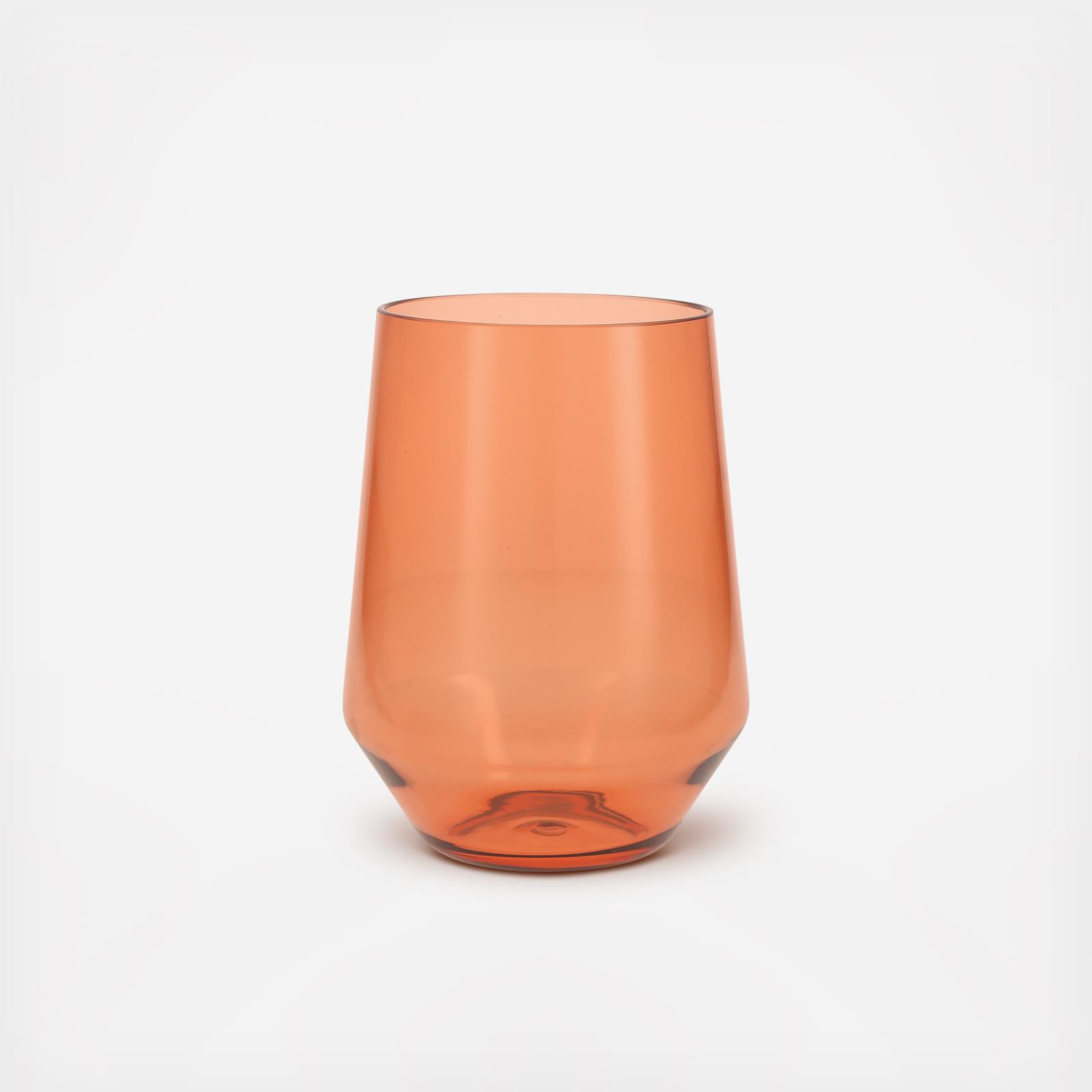Sole Outdoor Stemless Wine Glass, Set of 6 1 Sole Outdoor Stemless Wine Glass, Set of 6