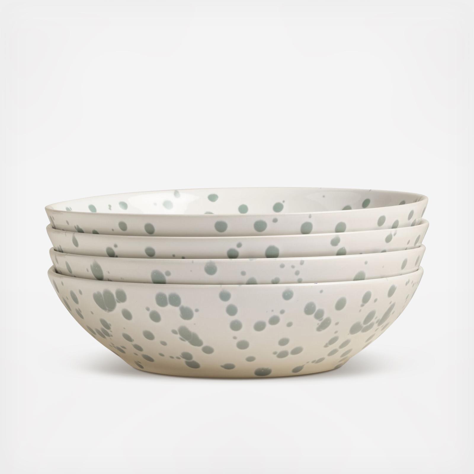Splatter Pasta Bowl, Set of 4