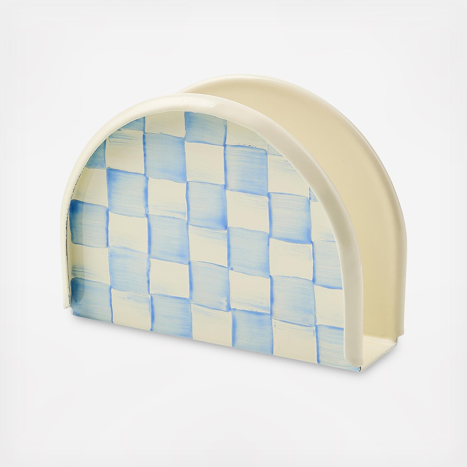 Sky Check Napkin Holder 4 Sky Check Napkin Holder