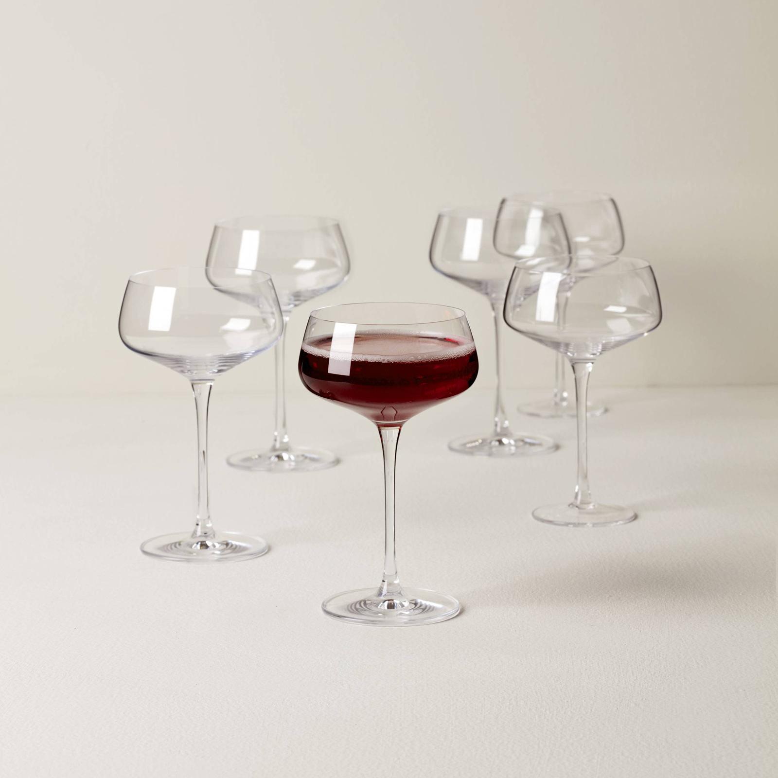 Tuscany Classics Angled Coupe Glass, Set of 6 1 Tuscany Classics Angled Coupe Glass, Set of 6