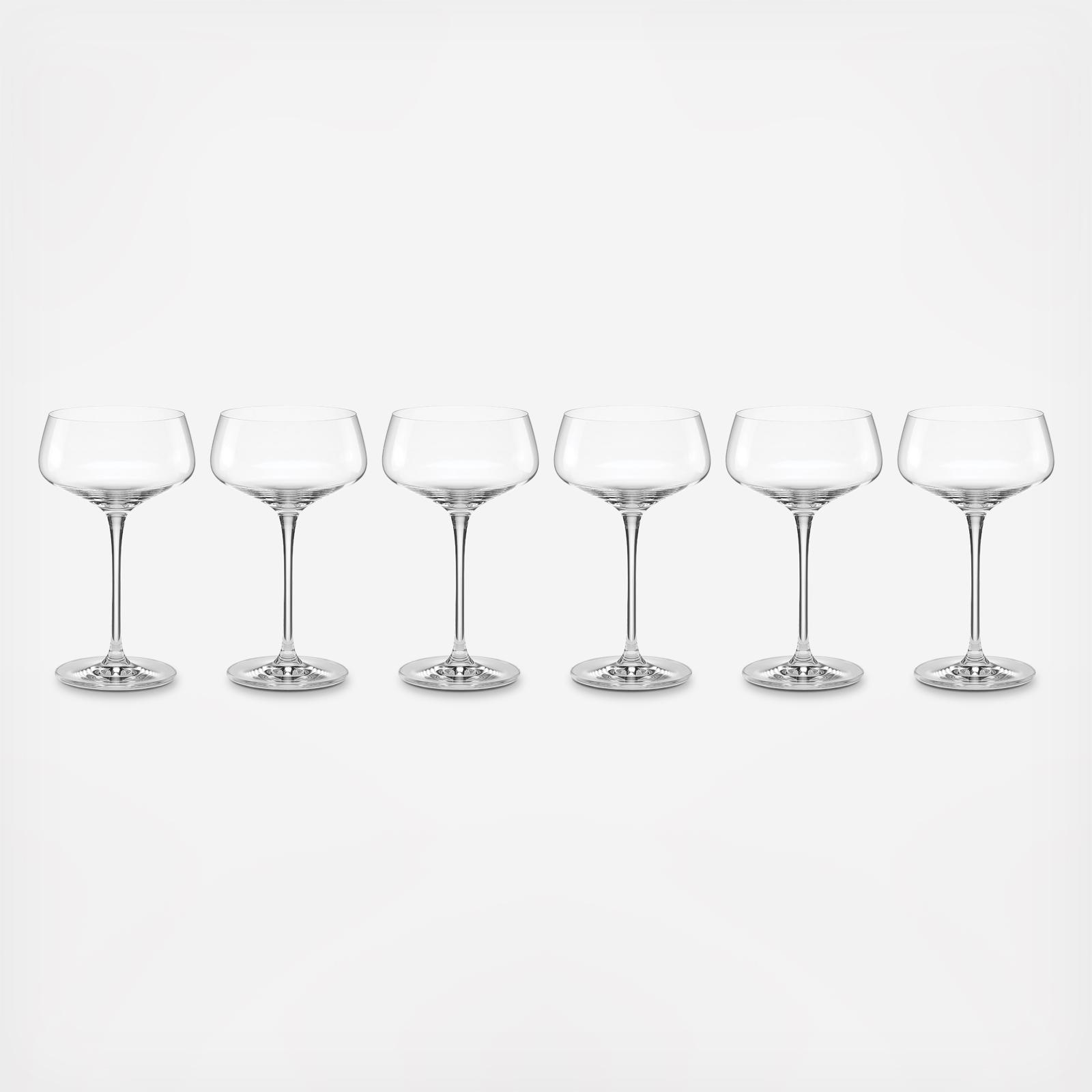 Tuscany Classics Angled Coupe Glass, Set of 6 4 Tuscany Classics Angled Coupe Glass, Set of 6