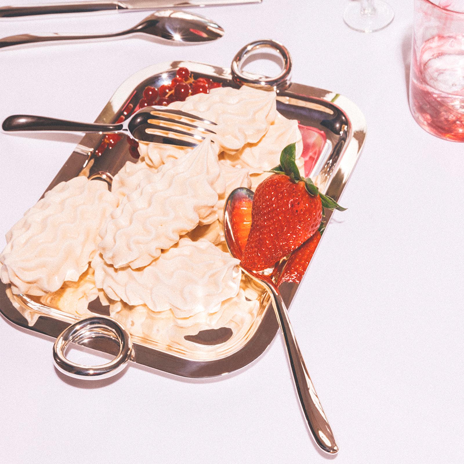Vertigo Silver-Plated Small Hosting Tray 3 Vertigo Silver-Plated Small Hosting Tray