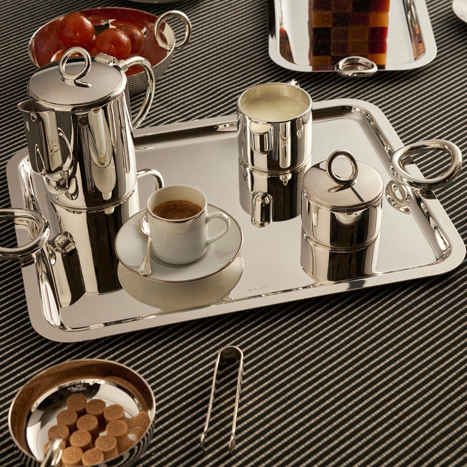 Vertigo Silver-Plated Small Hosting Tray 4 Vertigo Silver-Plated Small Hosting Tray