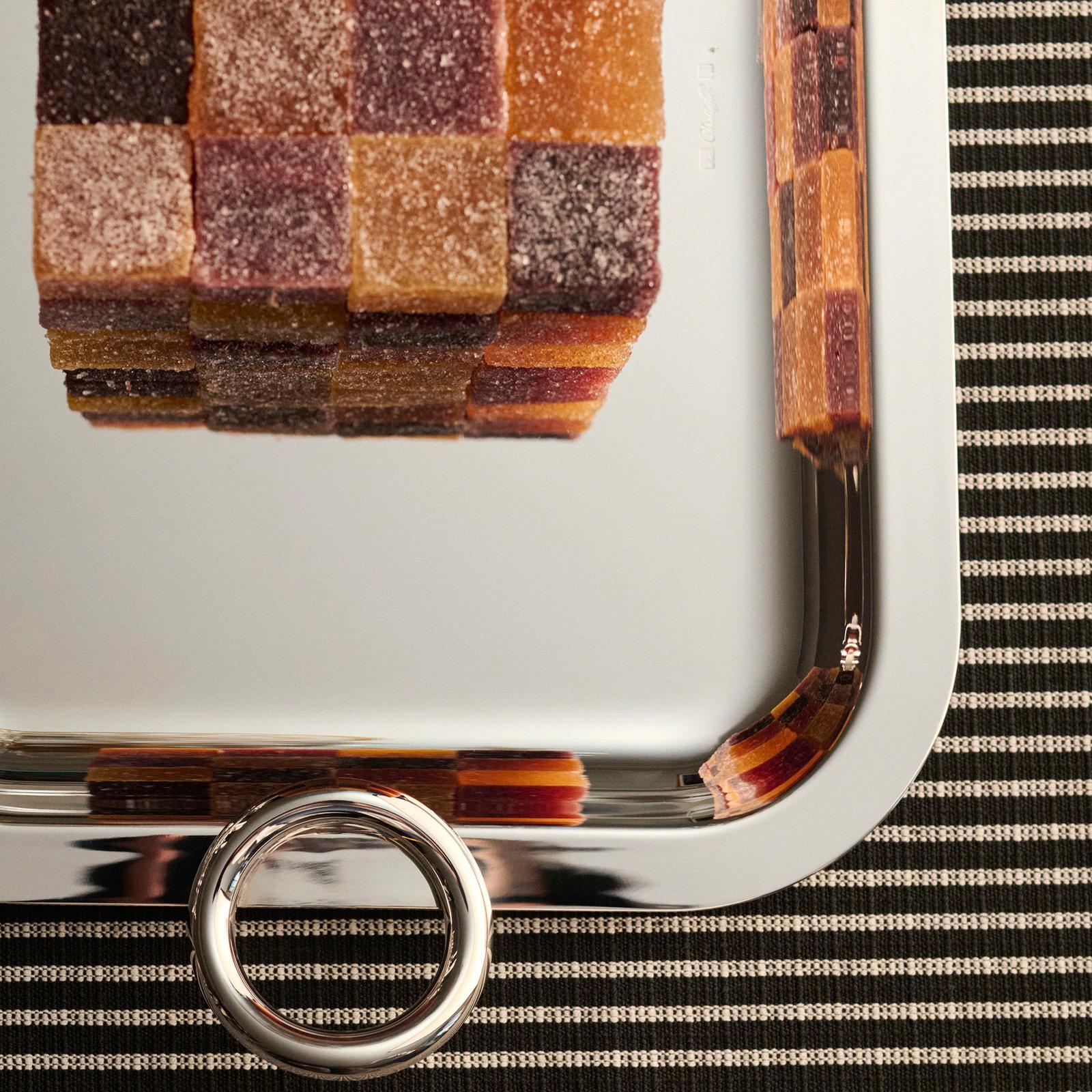 Vertigo Silver-Plated Small Hosting Tray 7 Vertigo Silver-Plated Small Hosting Tray