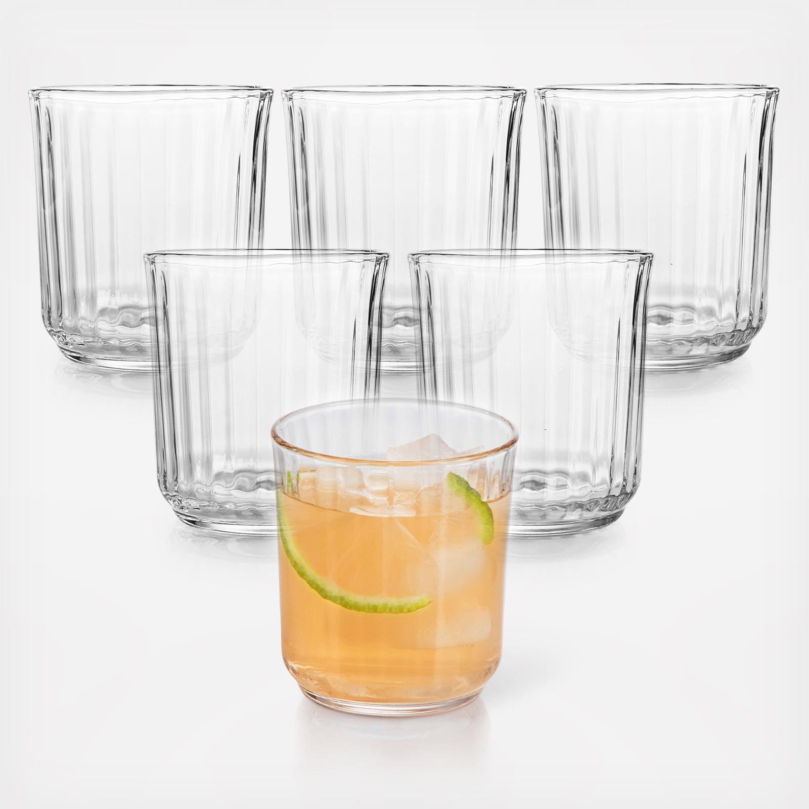 Sutherland Paneled Double Old Fashioned Glass, Set of 6