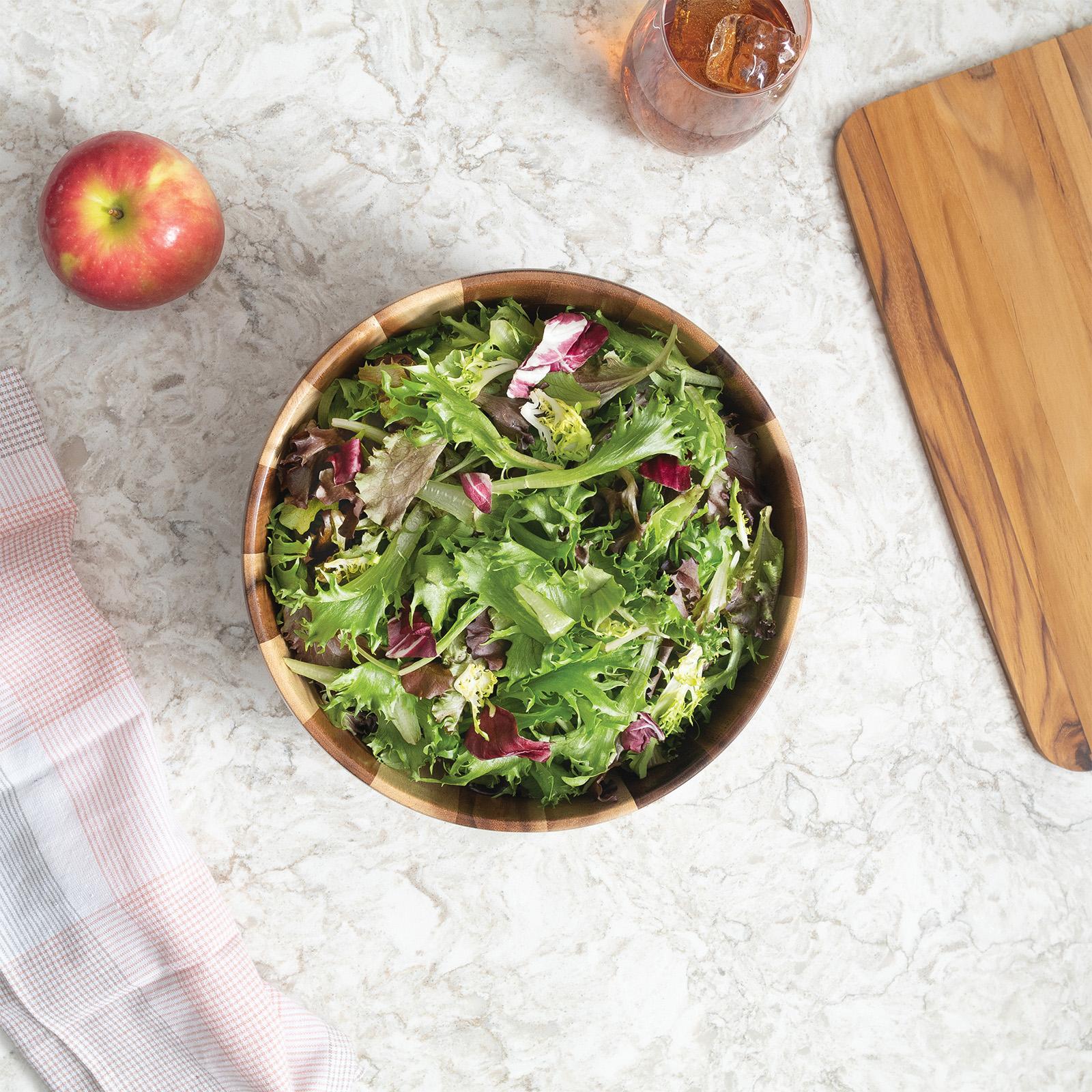 Acacia Sunburst Salad-for-Two Bowl