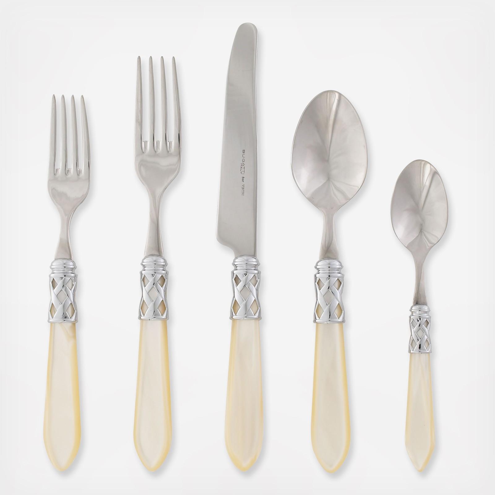 Aladdin Brilliant 5-Piece Flatware Set, Service for 1 5 Aladdin Brilliant 5-Piece Flatware Set, Service for 1